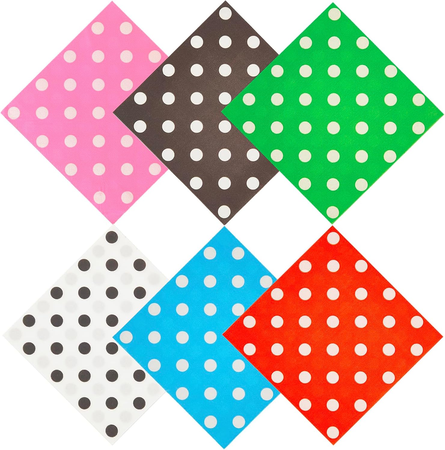 Jagrove 120 Pack Cocktail Napkins with Polka Dots