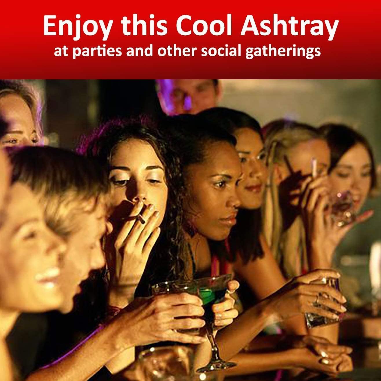 Escest Ash Tray Set of 4 Cigar Cigarette Holders