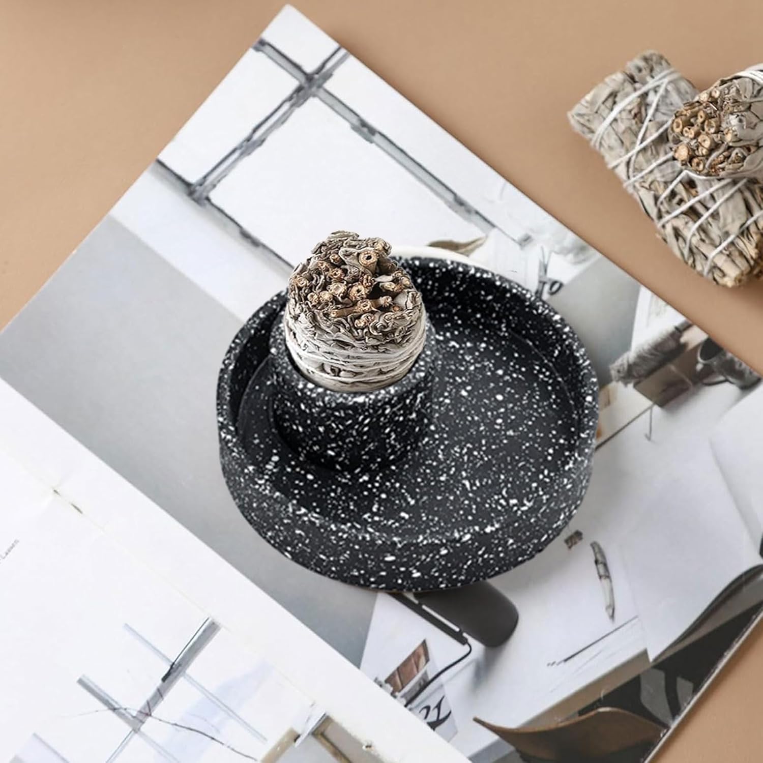 SHU GE Candle Holders for Meditation and Home Decor