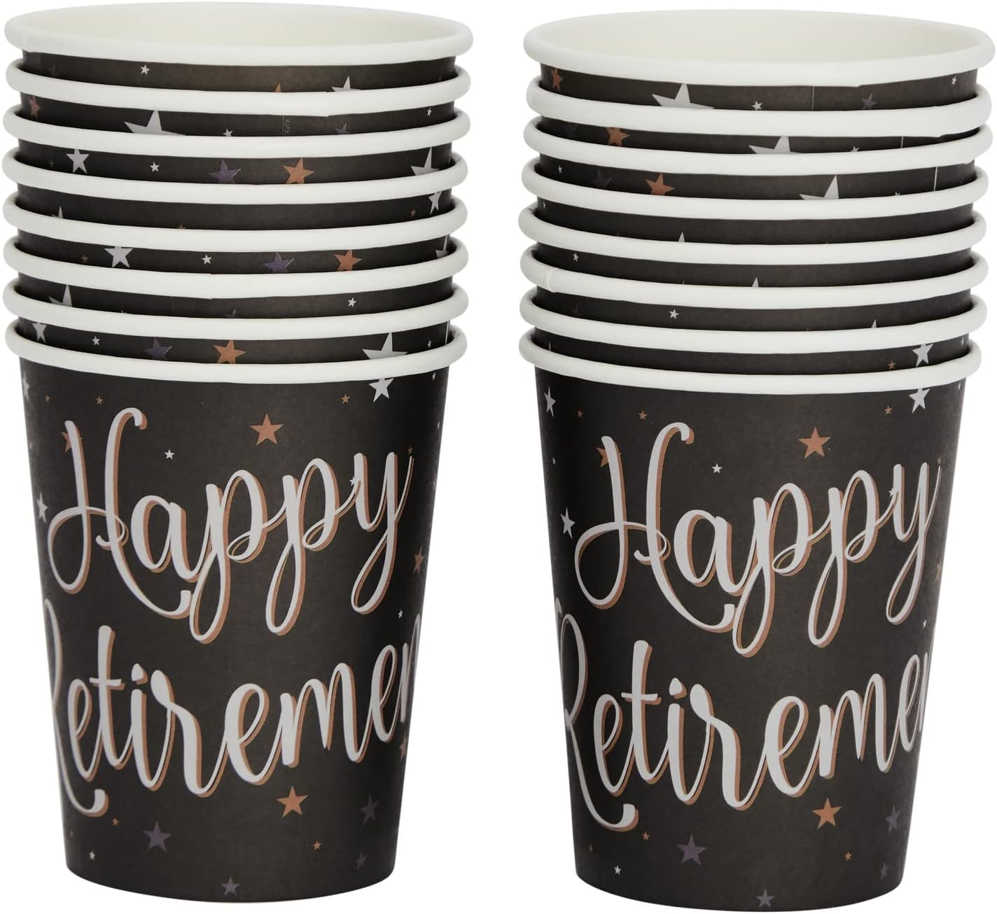 144-Piece Happy Retirement Party Supplies Set