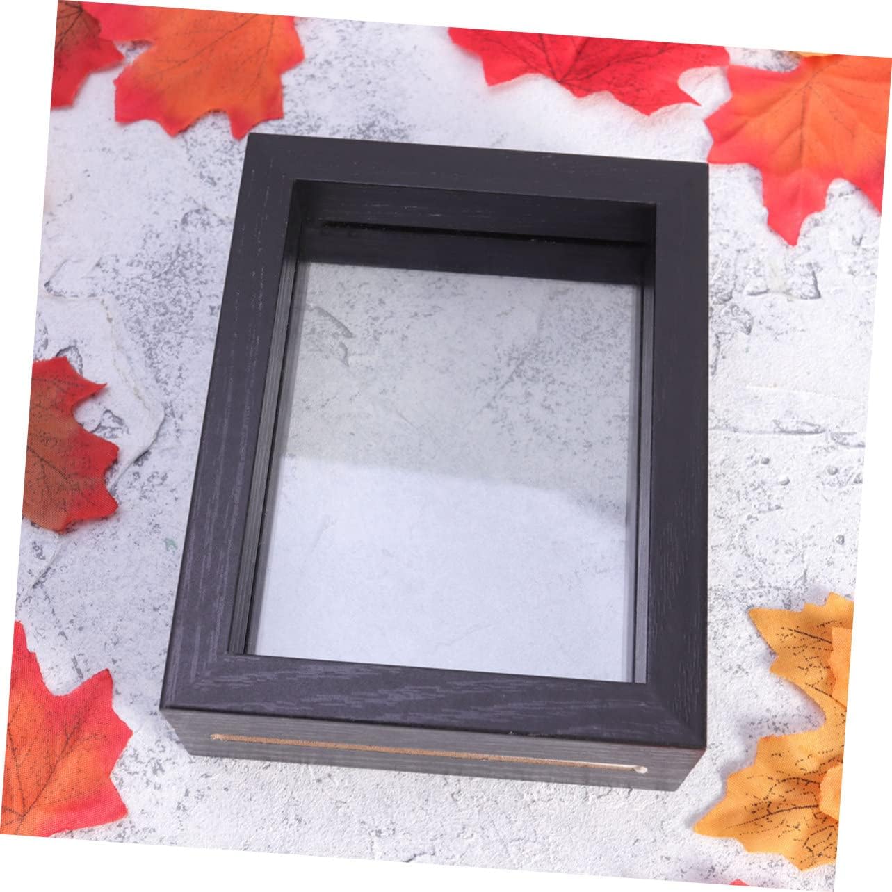 1Pc Double-sided Glass Photo Frame for Dried Flowers Leaves DIY Display