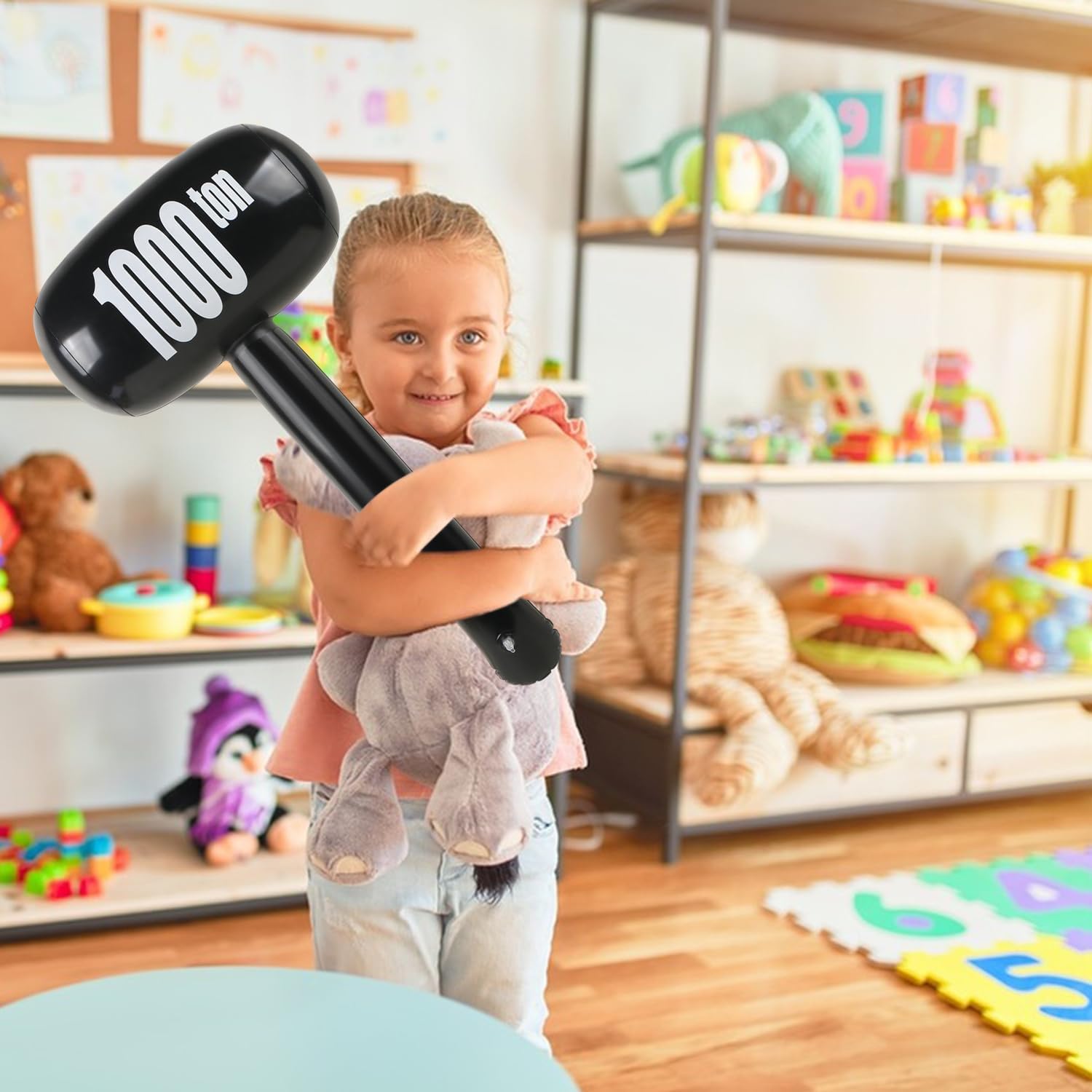 EVERMARKET Giant Inflatable Hammer Party Decor