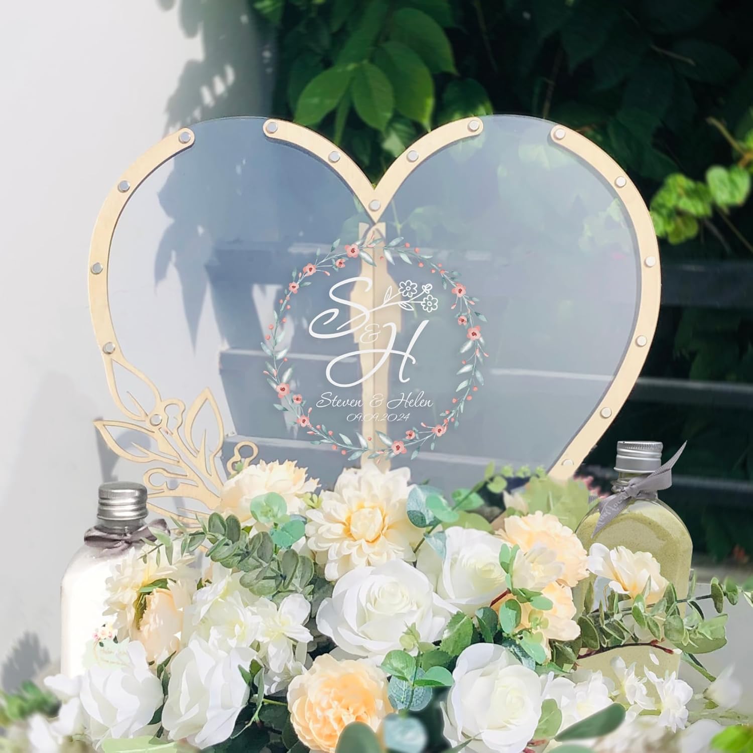 Wedding Unity Sand Ceremony Set Heart 3