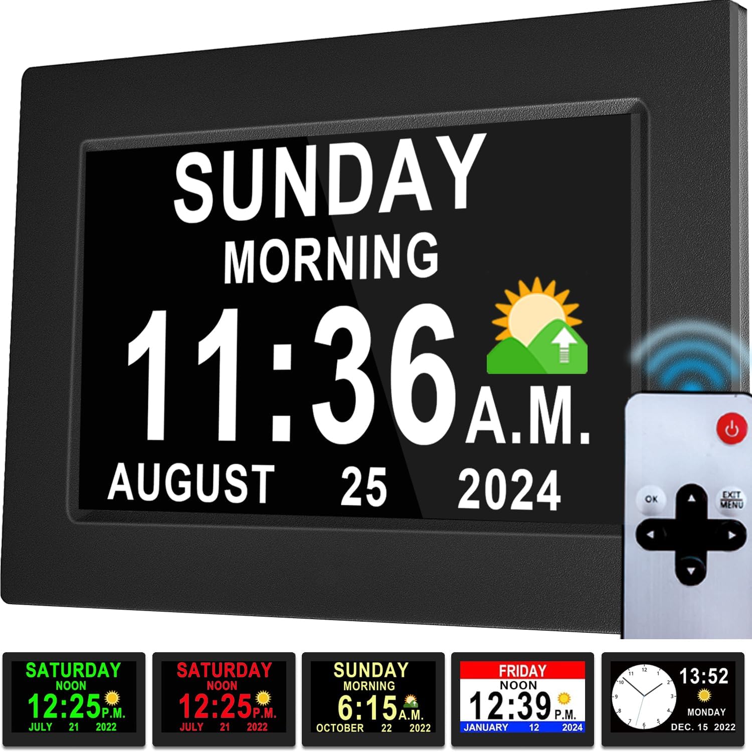 Vfa Upgraded Digital Alarm Clock with 19 Alarms