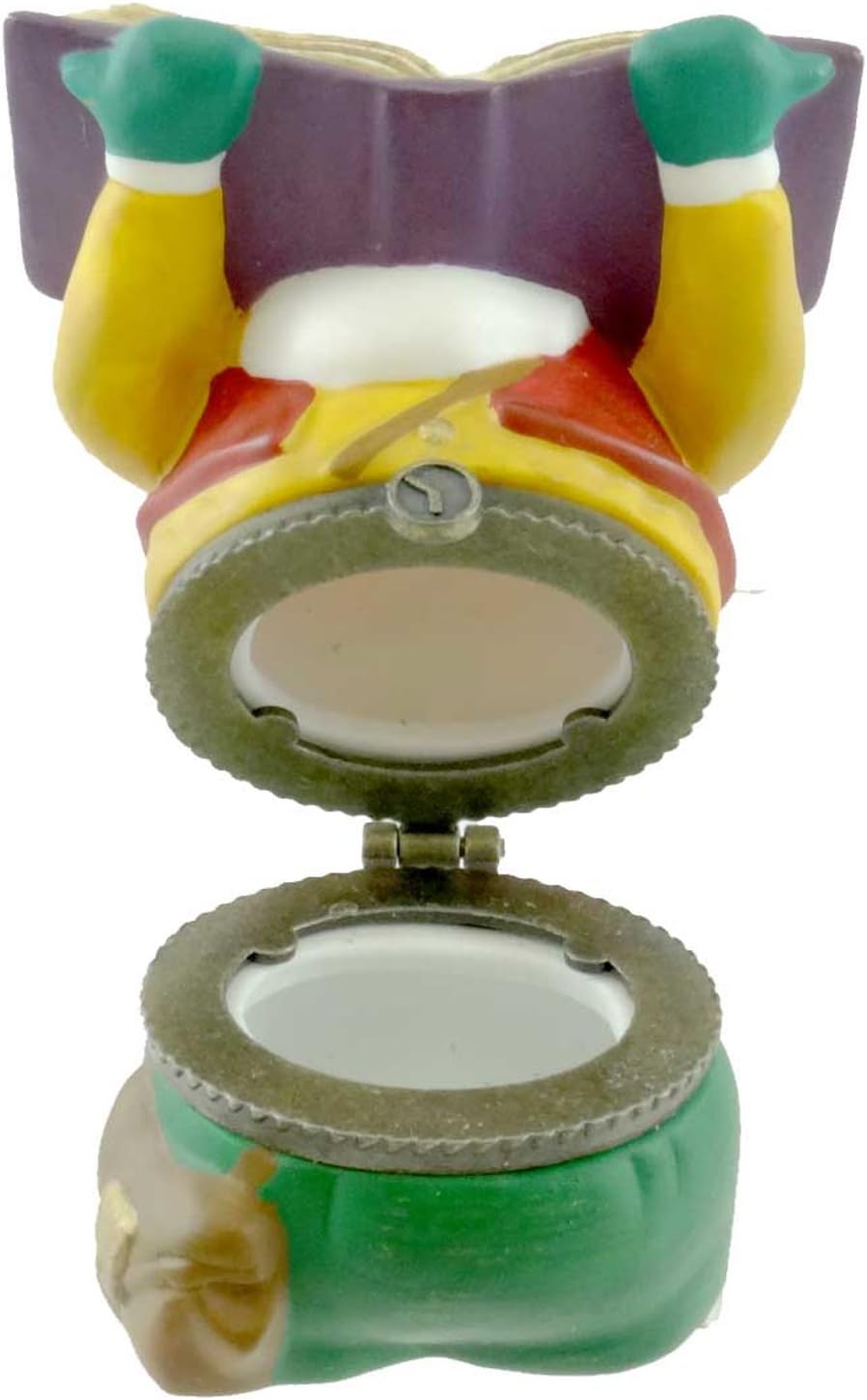 Caroling Elf Hinged Box - Christmas Village Collectible