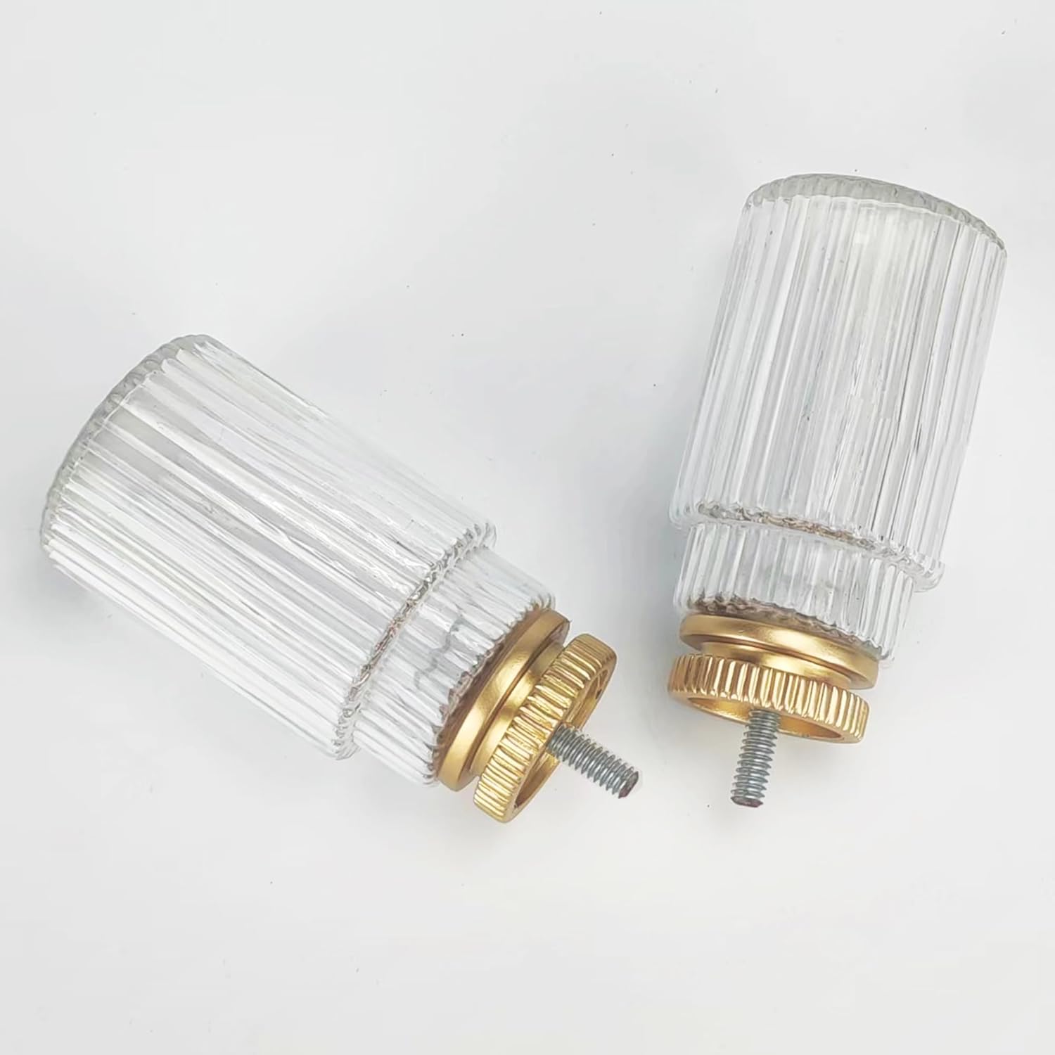 ILAISIHOME Decorative Curtain Rod Finials Set of 2