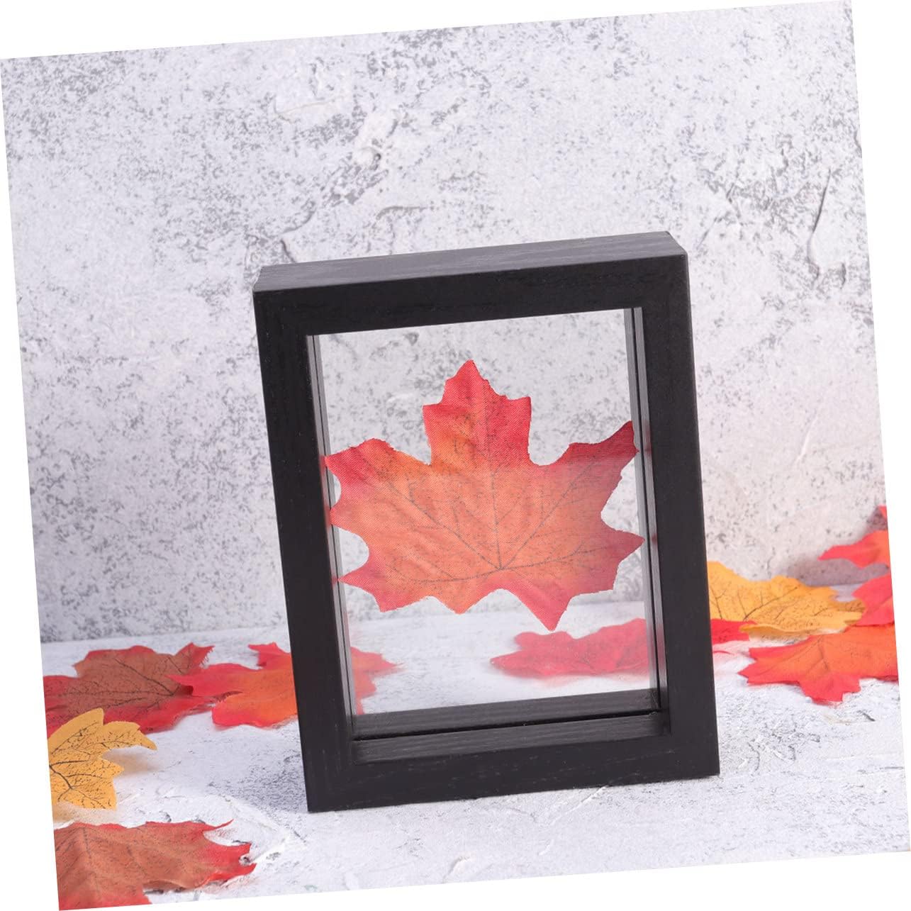 1Pc Double-sided Glass Photo Frame for Dried Flowers Leaves DIY Display