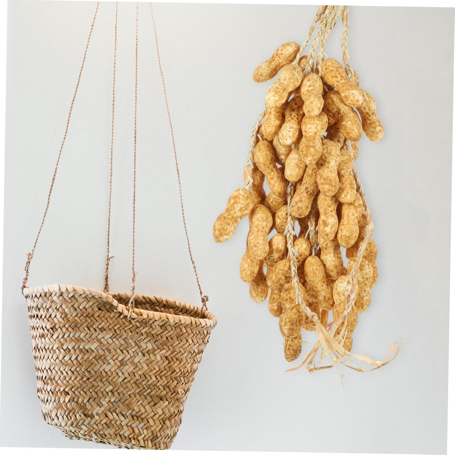 5pcs Realistic Faux Peanut String Decor Photo Props