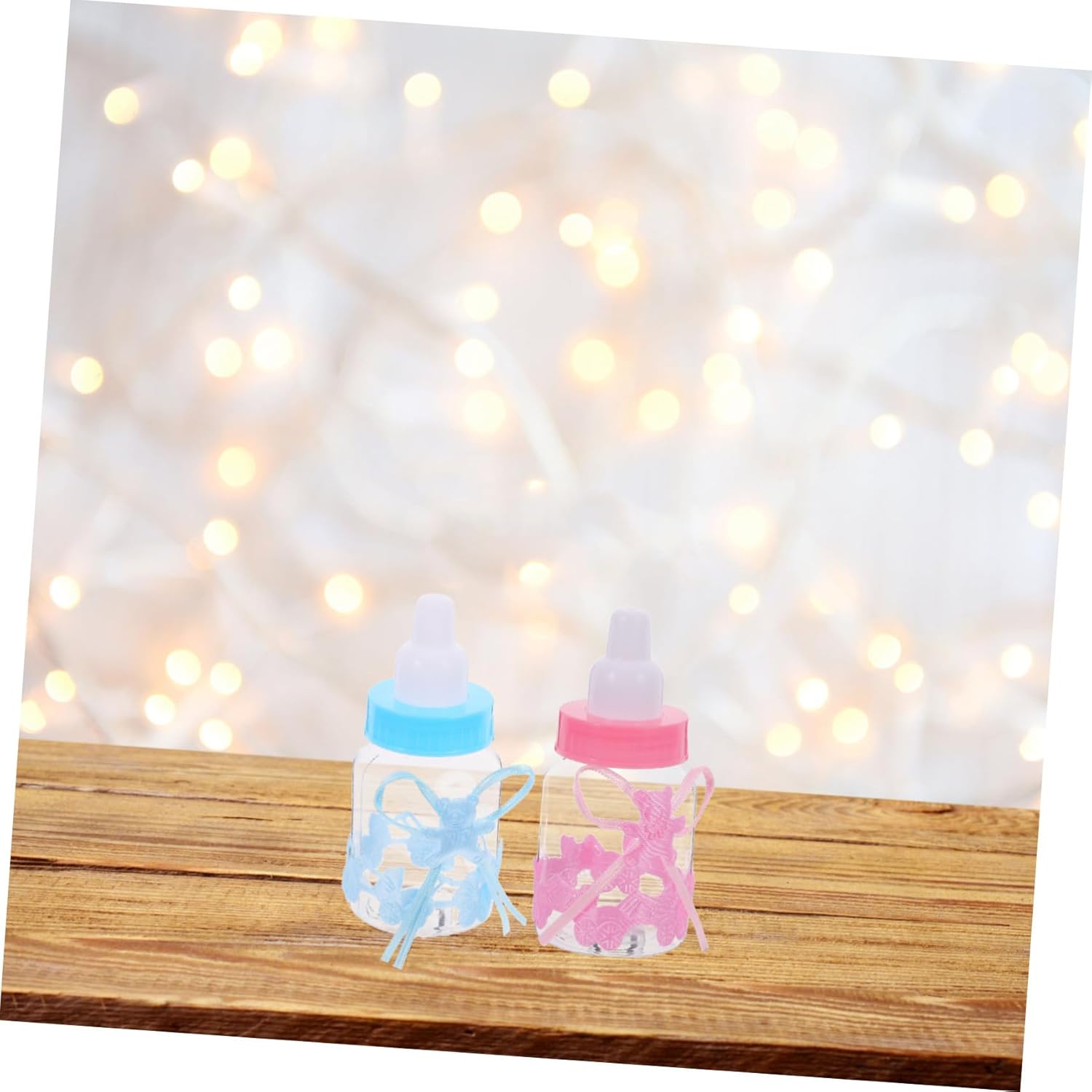 PRETYZOOM 12pcs Shower Candy Boxes Fillable Mini Bottles Party Favors