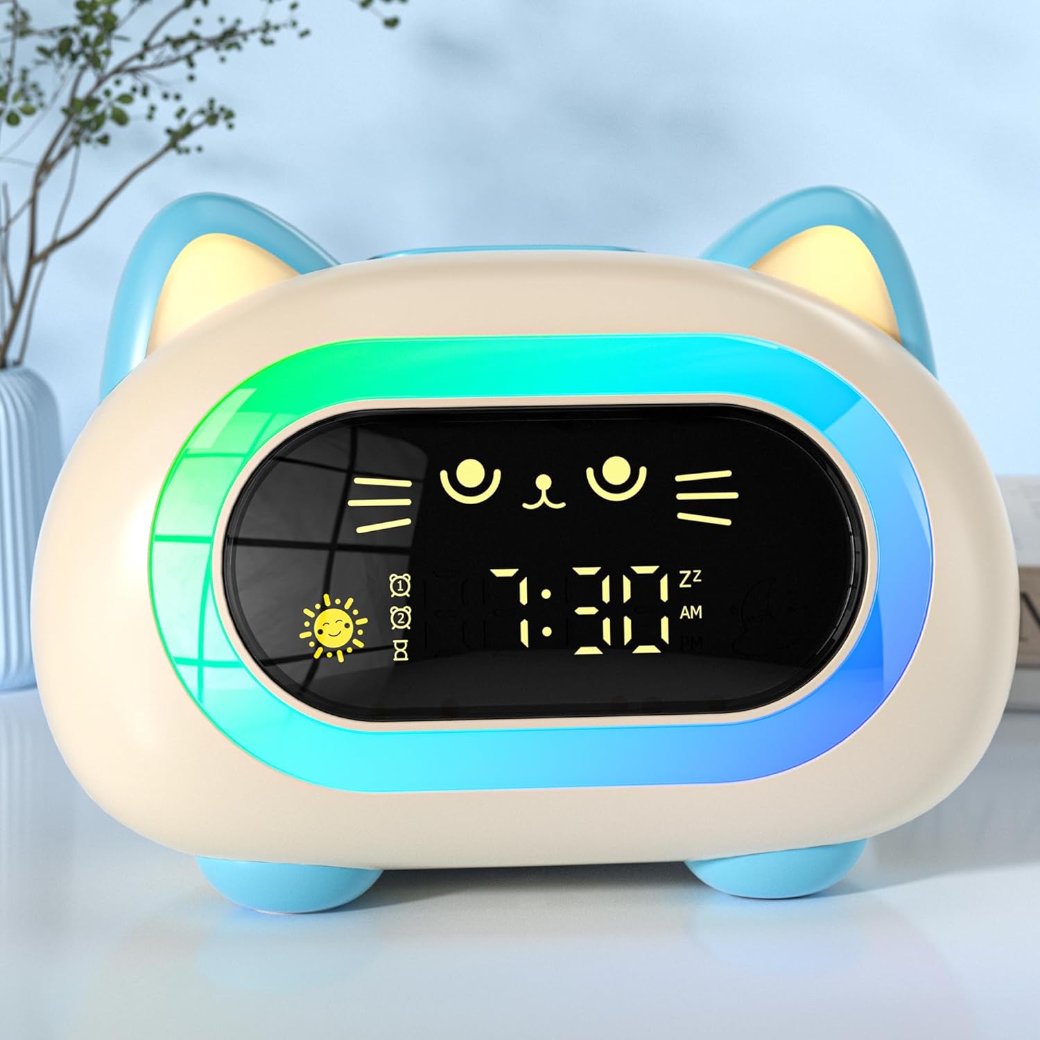 ANALOI Alarm Clock with Dual Alarm and Night Light