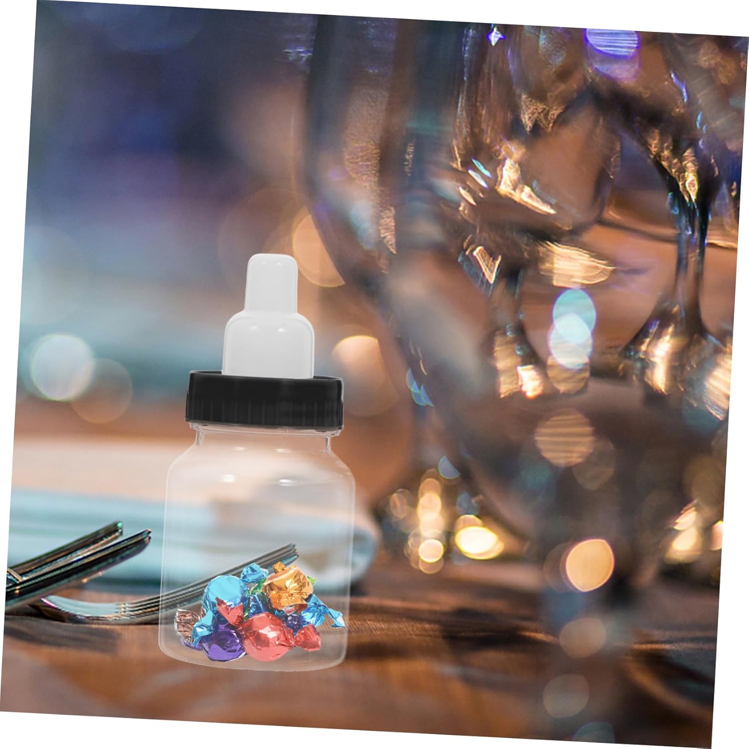 Unomor 12Pcs Shower Bottle Candy Favor Boxes