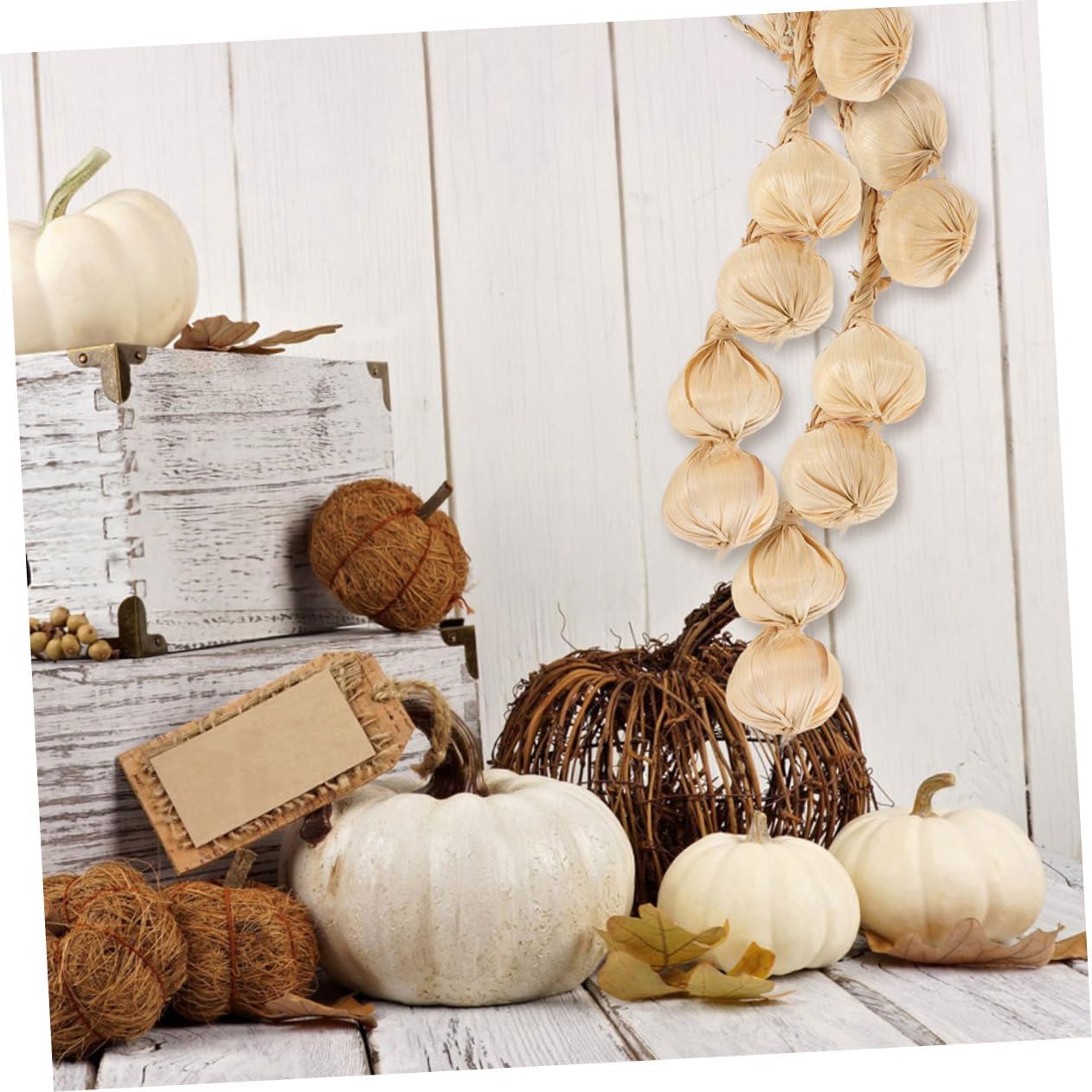 Artificial Garlic String Decor for Home and Event Setup