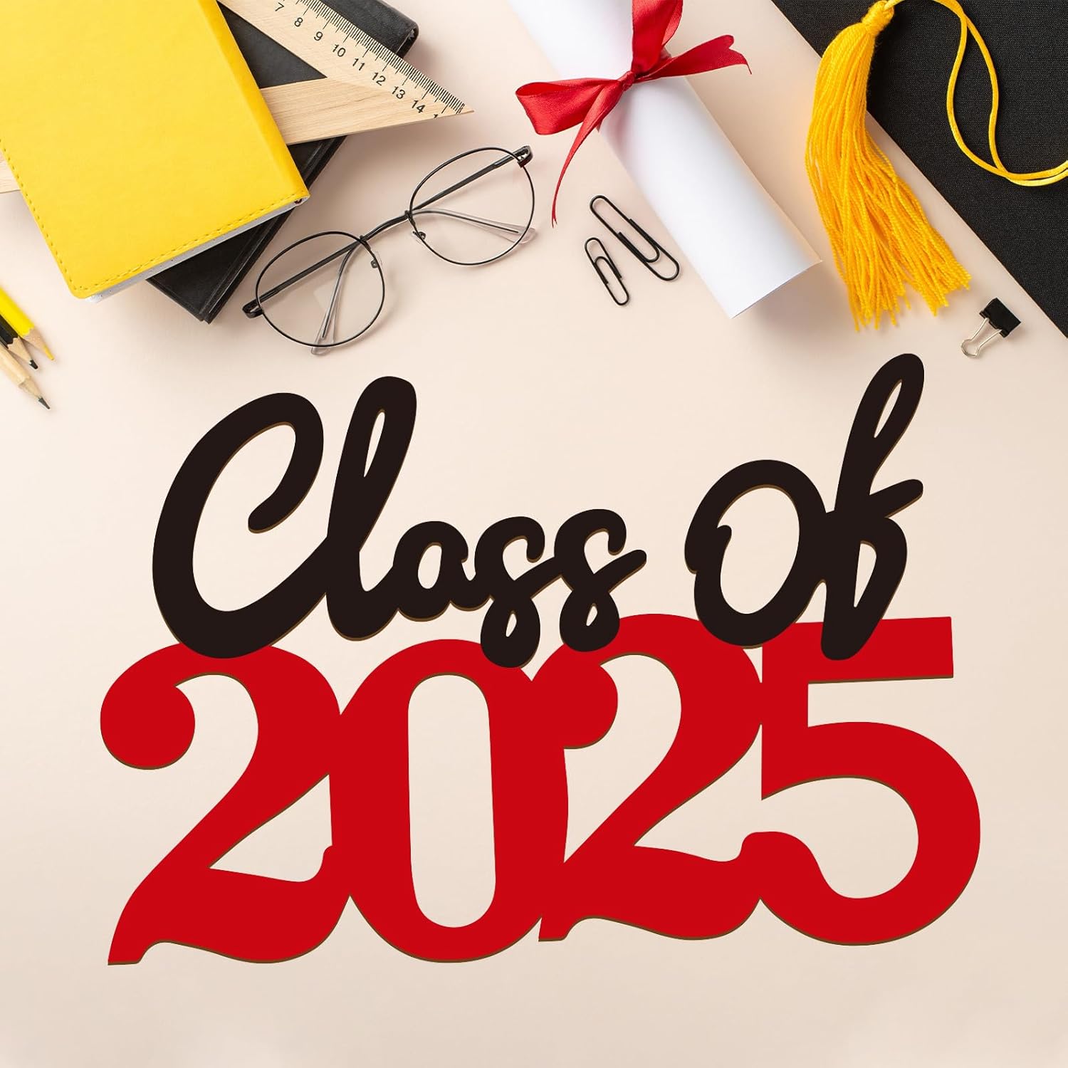 2025 Graduation Wooden Sign Decor