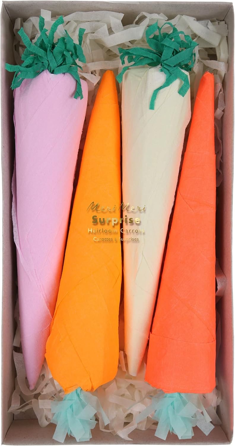 Meri Meri Surprise Carrots Pack of 4