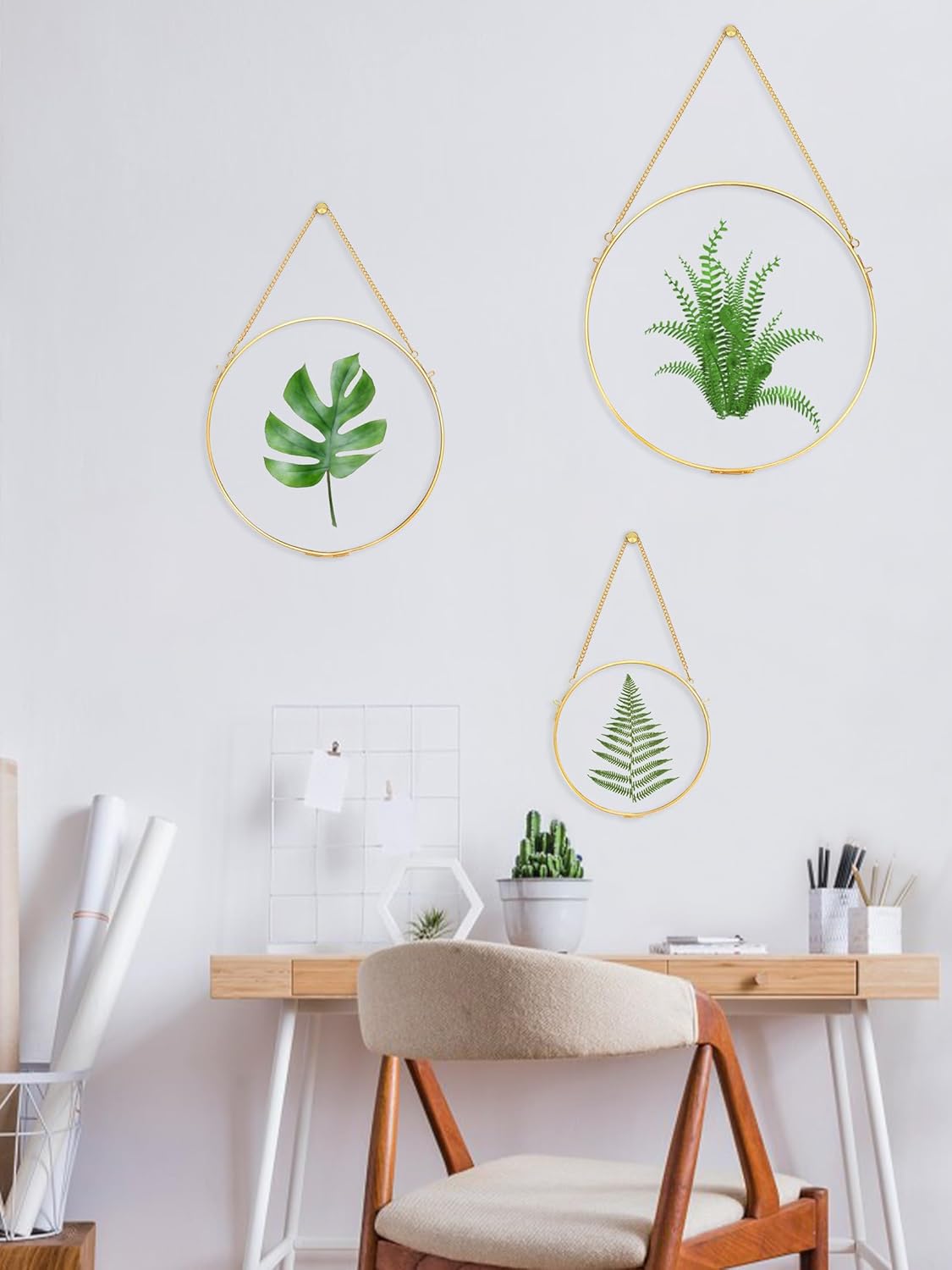 REDHUGO Handmade Glass Frame for Pressed Flowers Wall Decor
