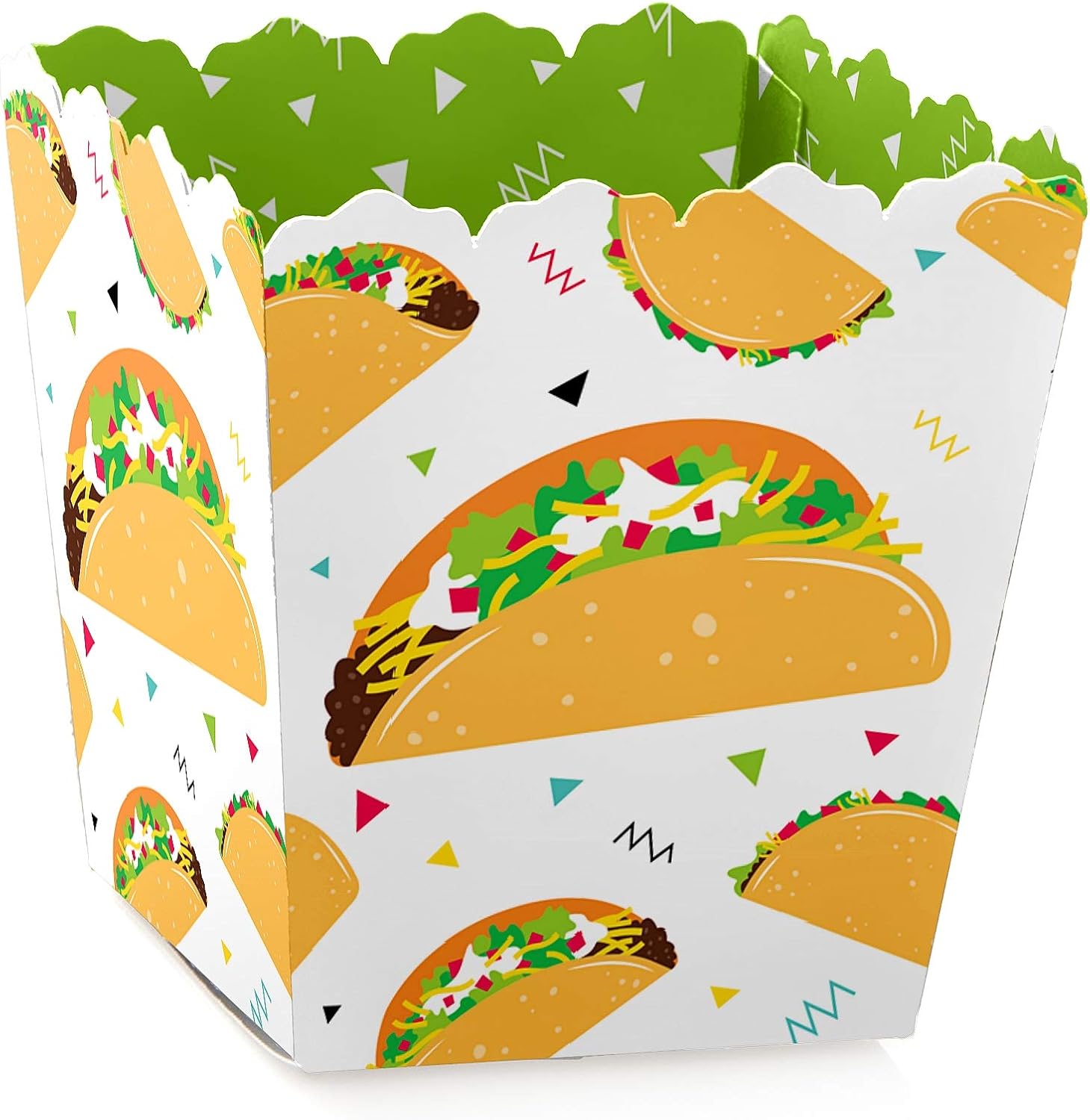 Big Dot of Happiness Taco Bout Fun Mini Candy Boxes Set of 12