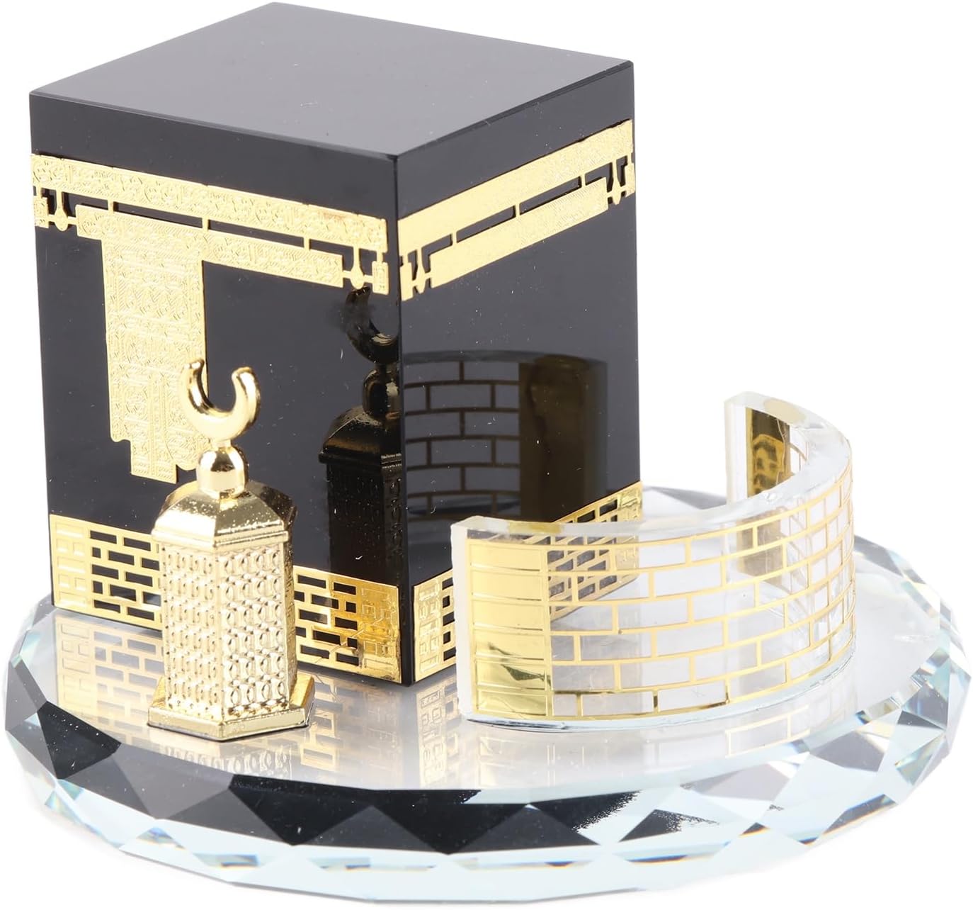 TOPINCN Islamic Decor Model Crystal Car Ornament