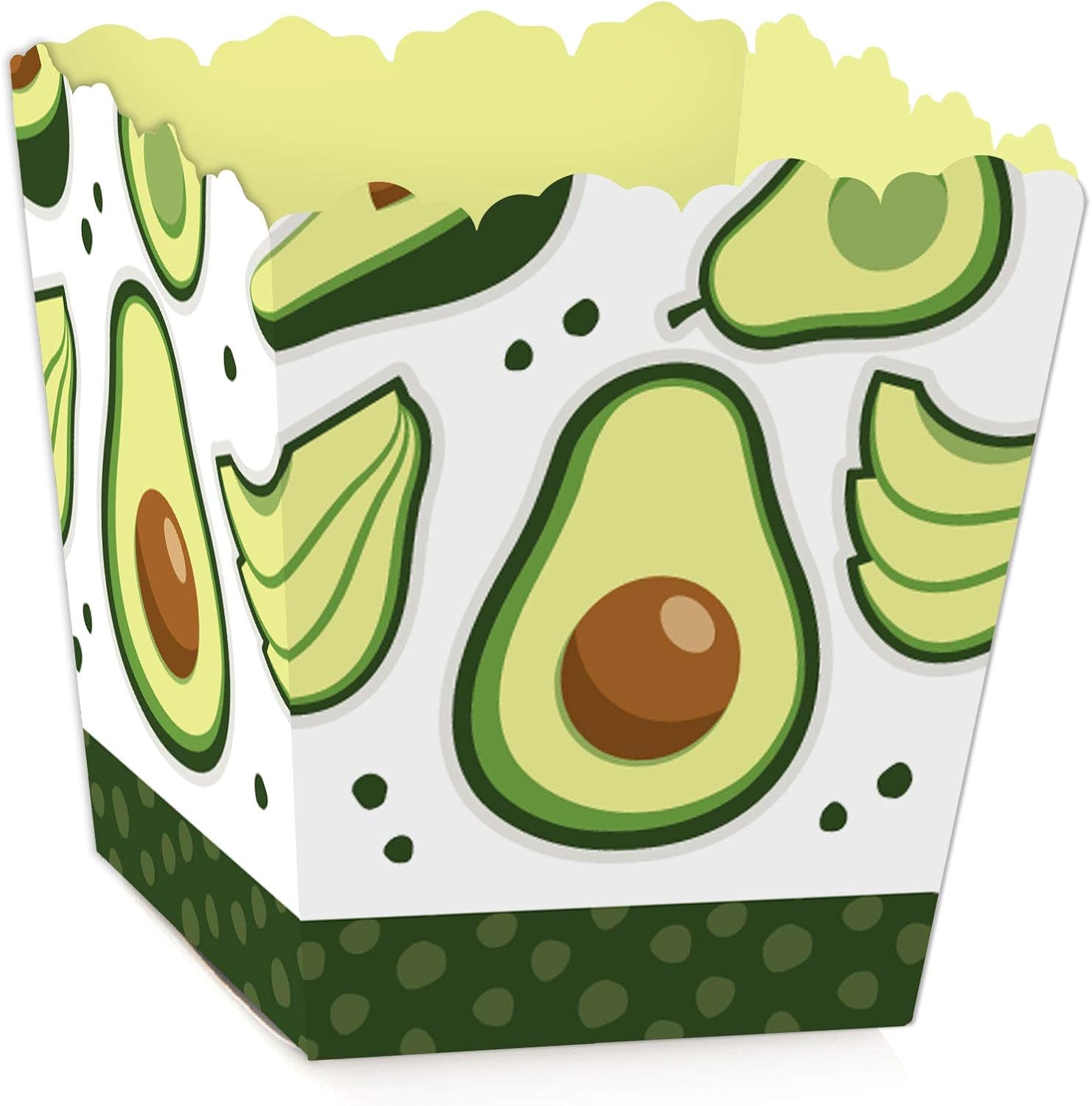 Hello Avocado Mini Candy Favor Boxes Set of 12