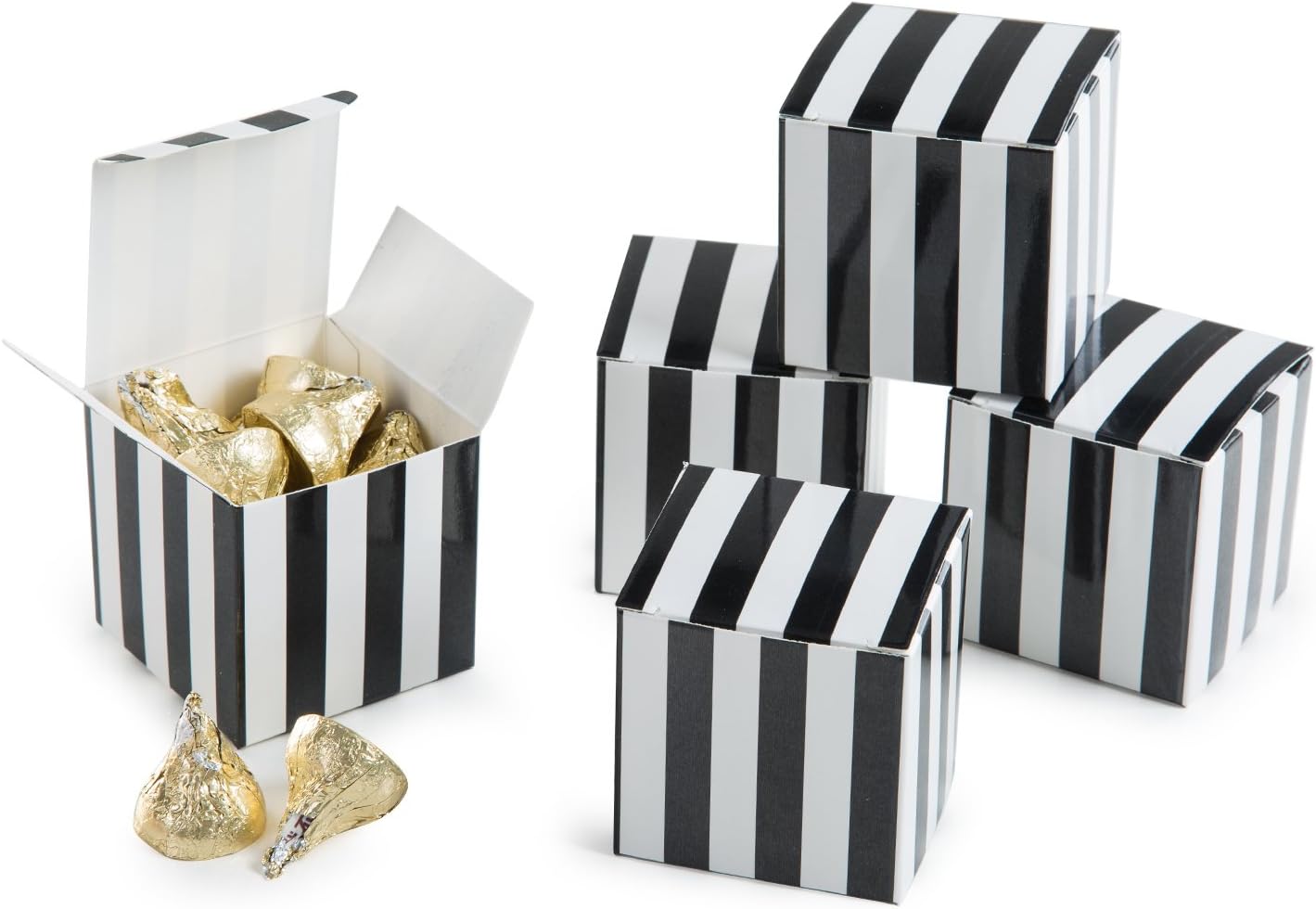 AWELL Small Candy Box 2x2x2 Inch Pack of 50