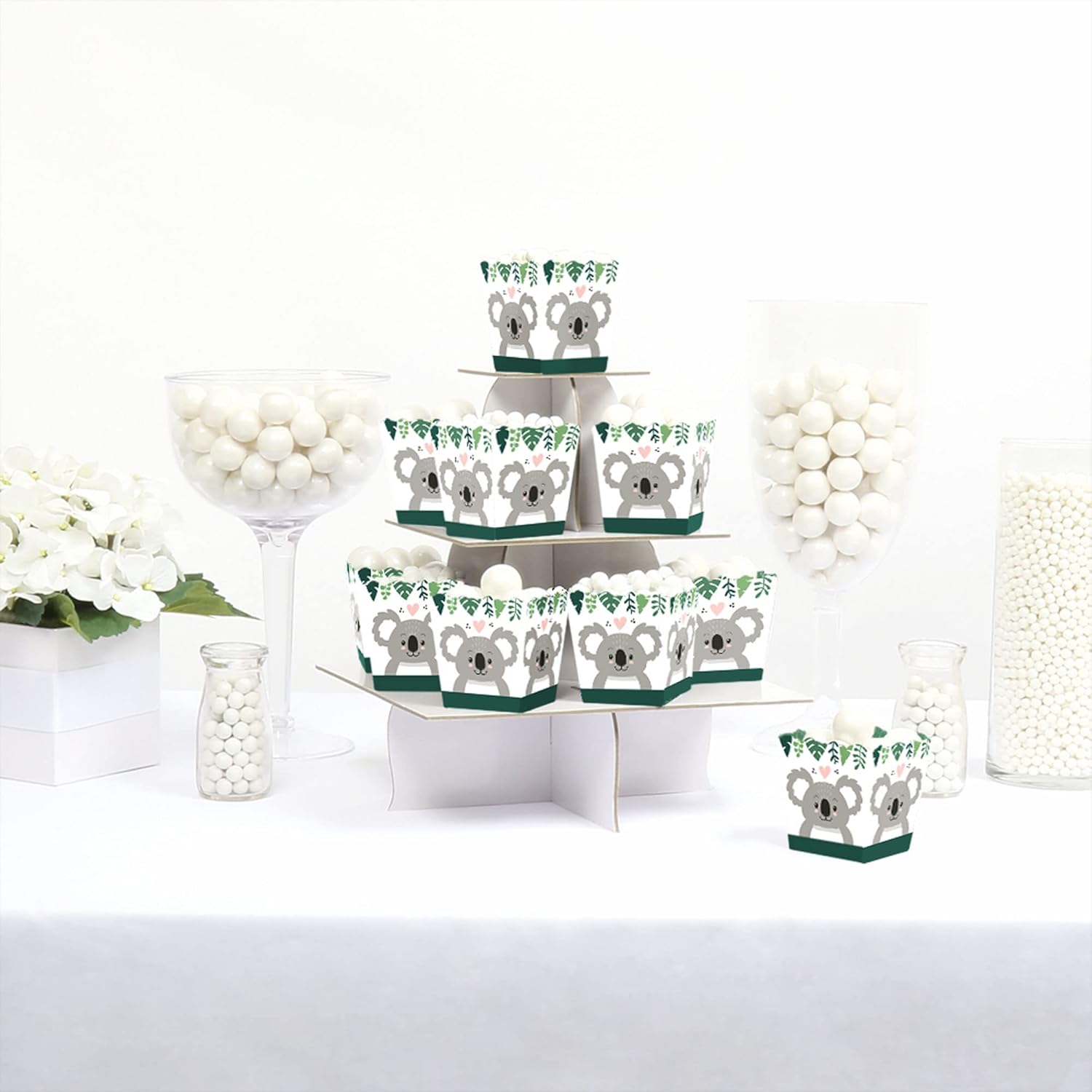 Big Dot of Happiness Koala Bear Party Favor Boxes - Set of 12