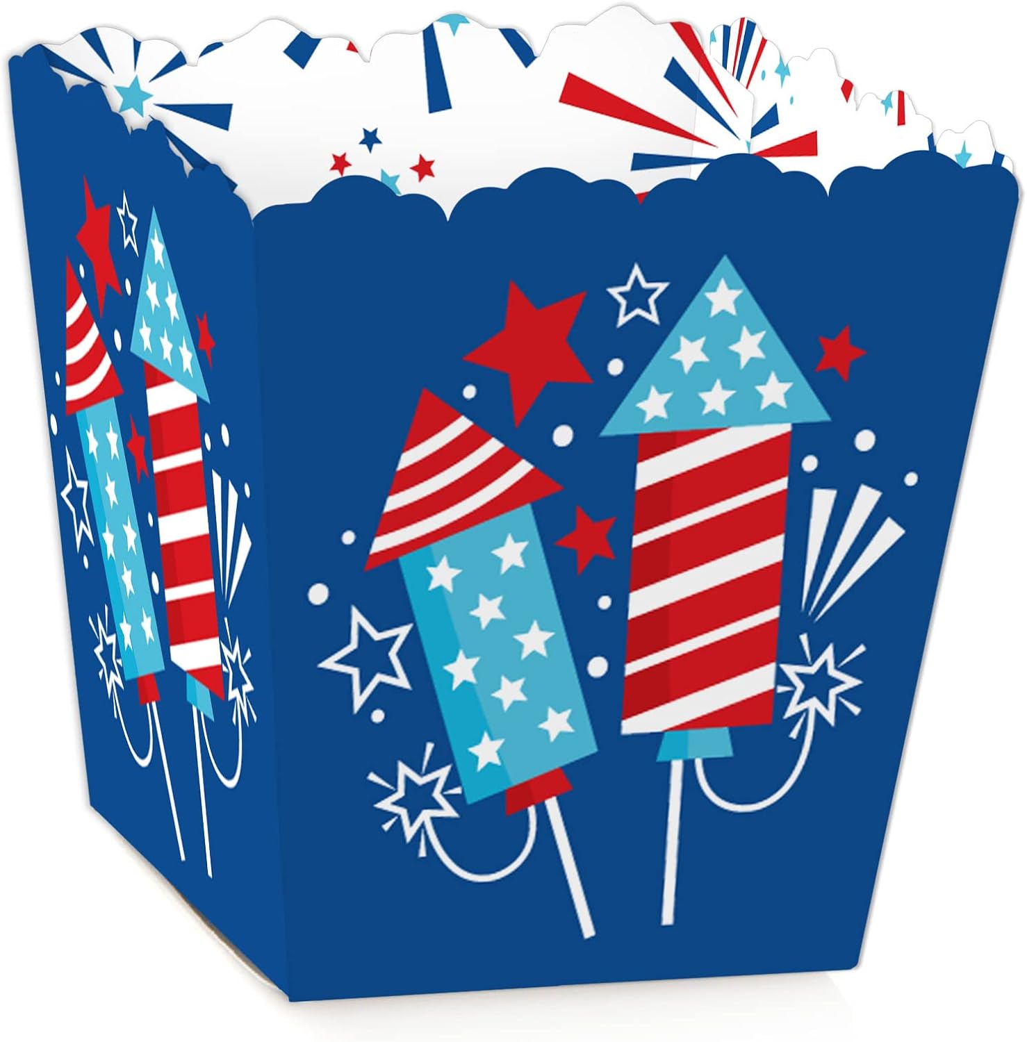 Firecracker 4th of July Mini Candy Boxes Set of 12