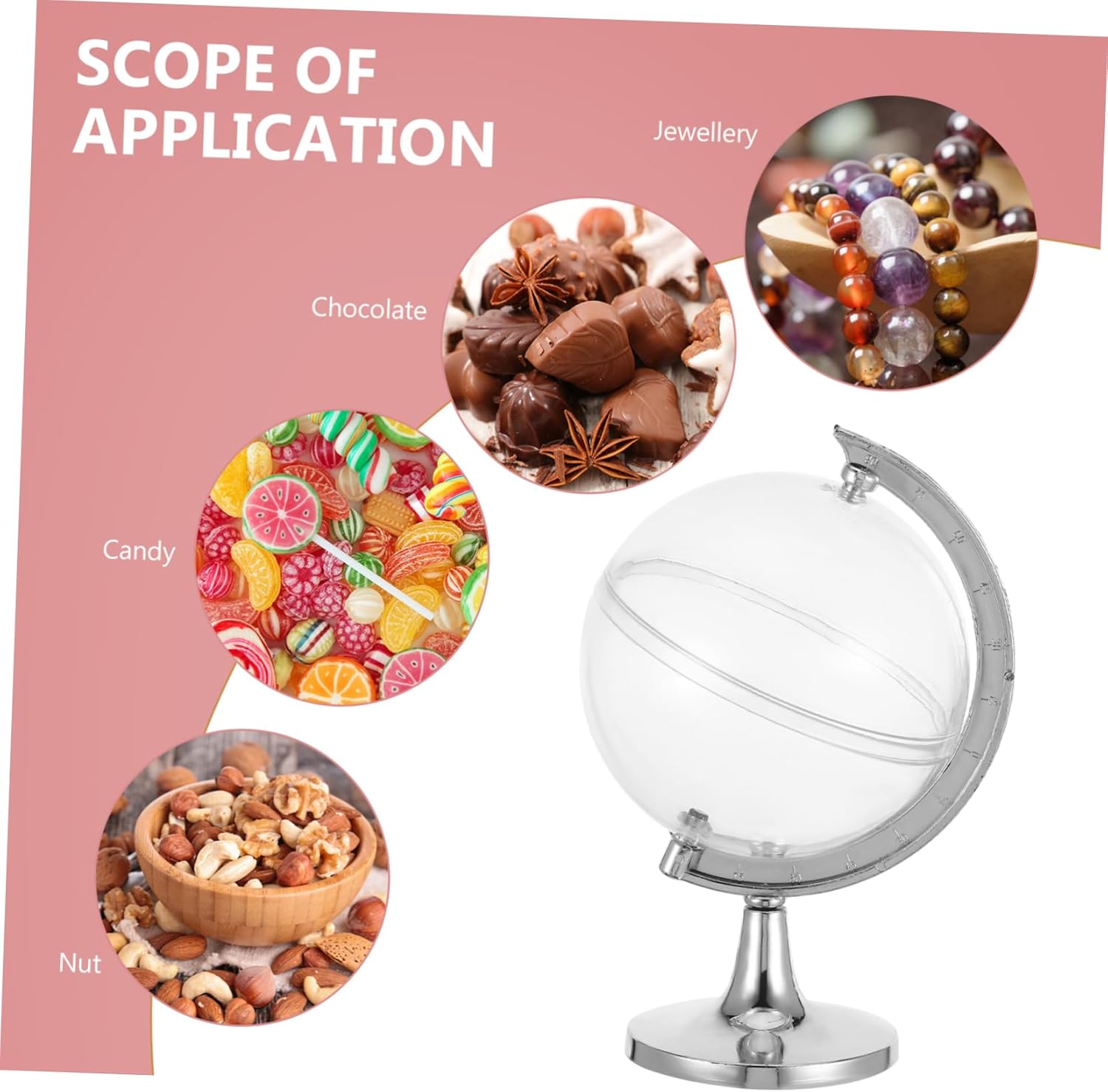 Cabilock 20pcs Earth Shaped Candy Boxes Mini Luggage Party Favor Elegant Packaging