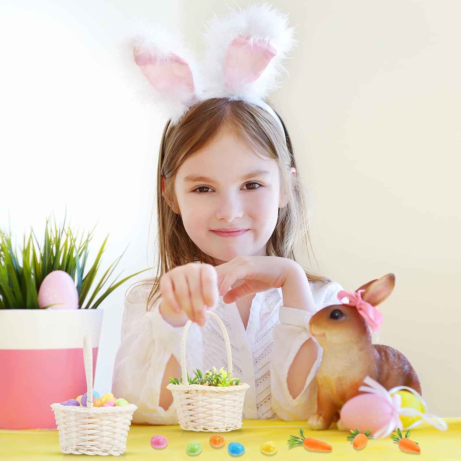 Taiyin 332 Pcs Mini Easter Party Favor Supplies