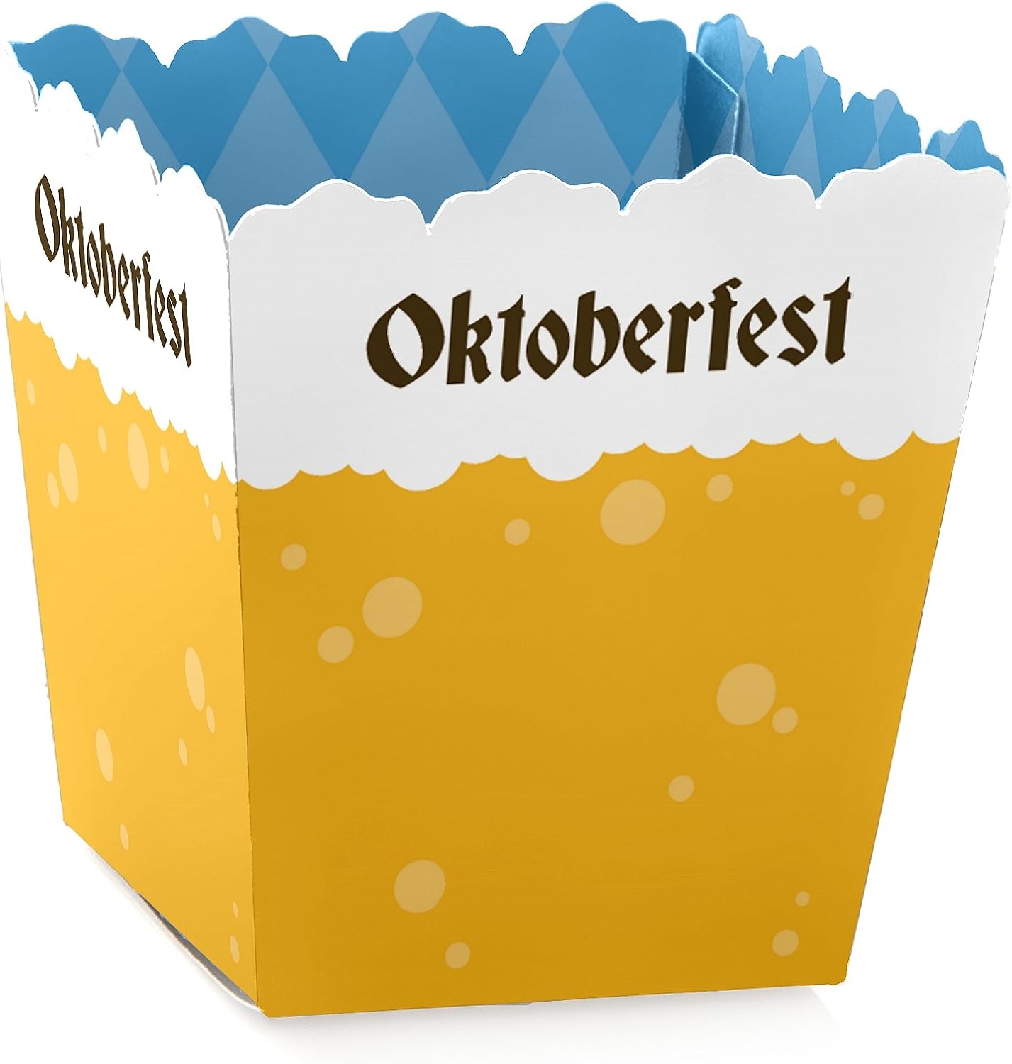 Big Dot of Happiness Oktoberfest Mini Favor Boxes - Set of 12