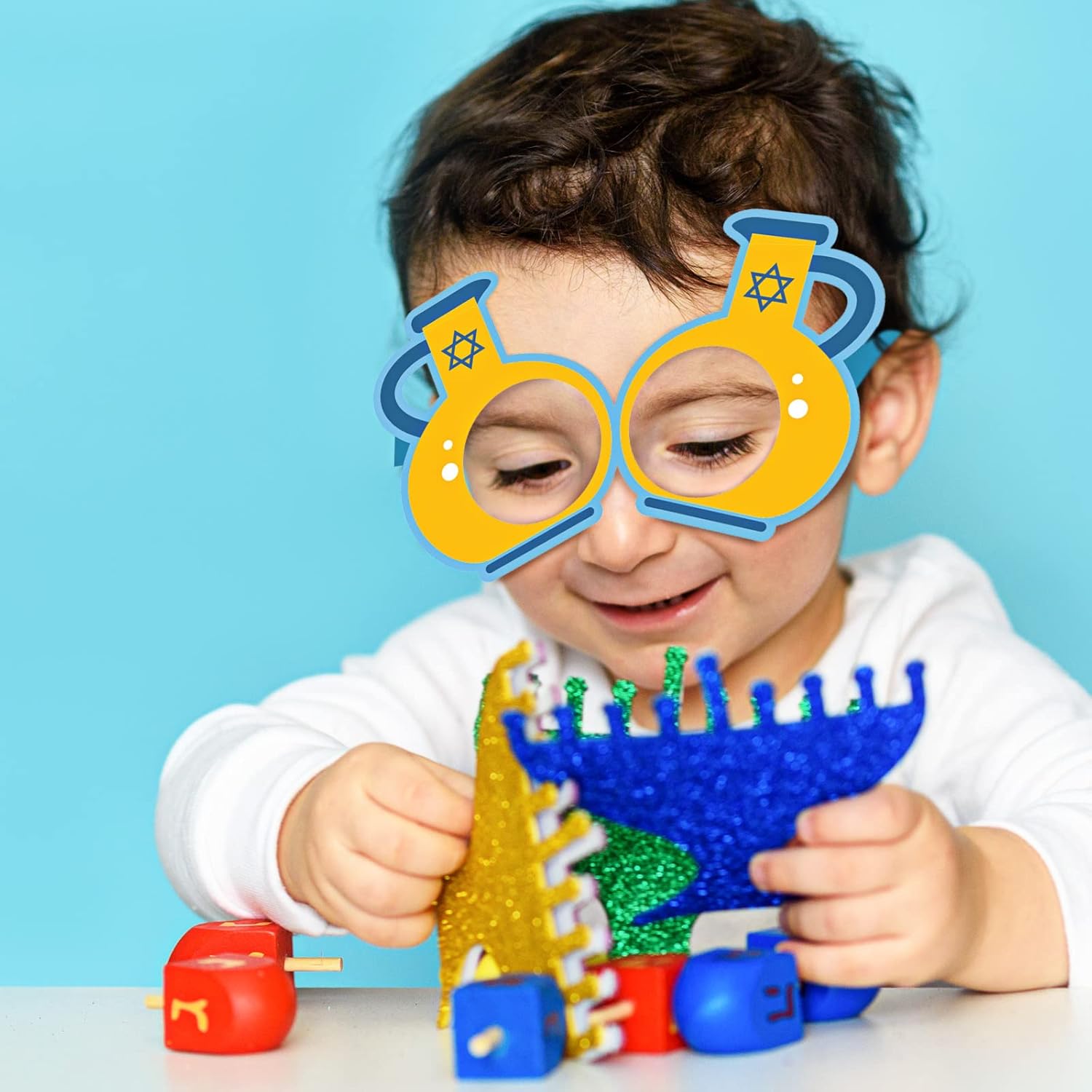 36 Pack Happy Hanukkah Party Eye Glasses Frame