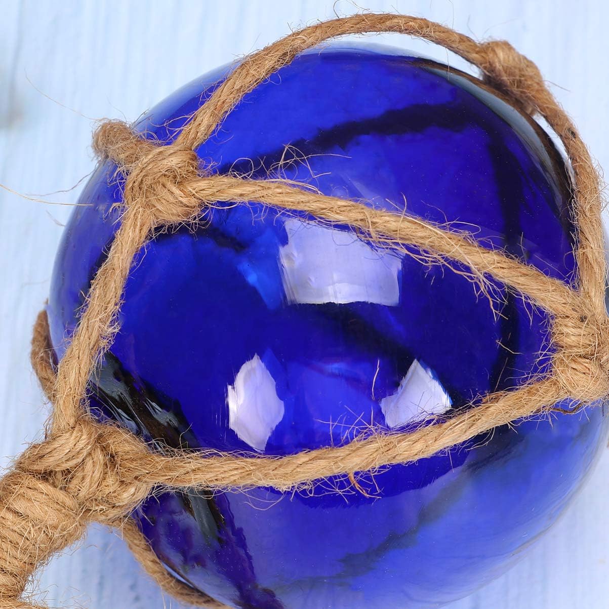 SaditY Nautical Glass Balls Coastal Decorative Ornaments