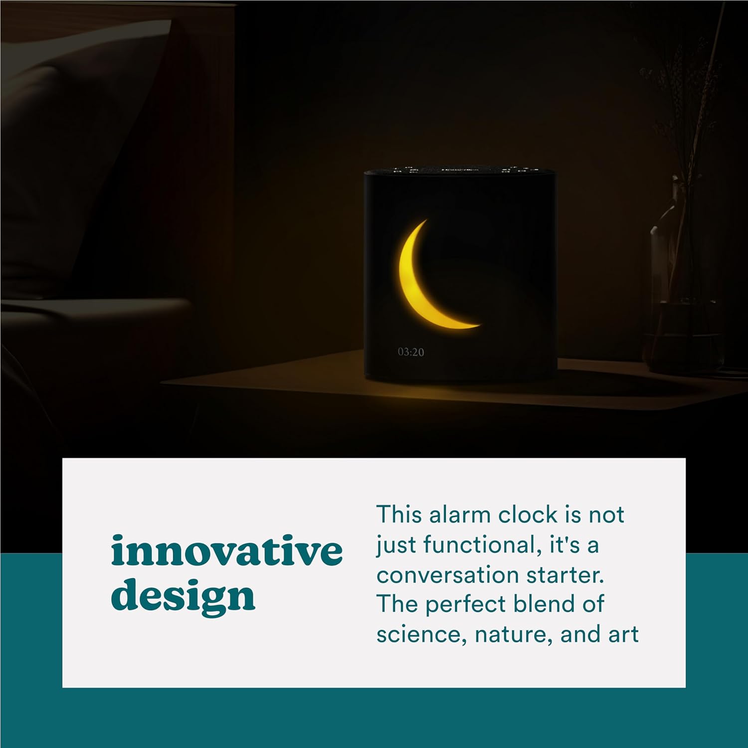 Homedics Sound Sleep Moon Dream Sound Machine and Alarm Clock with Bluetooth
