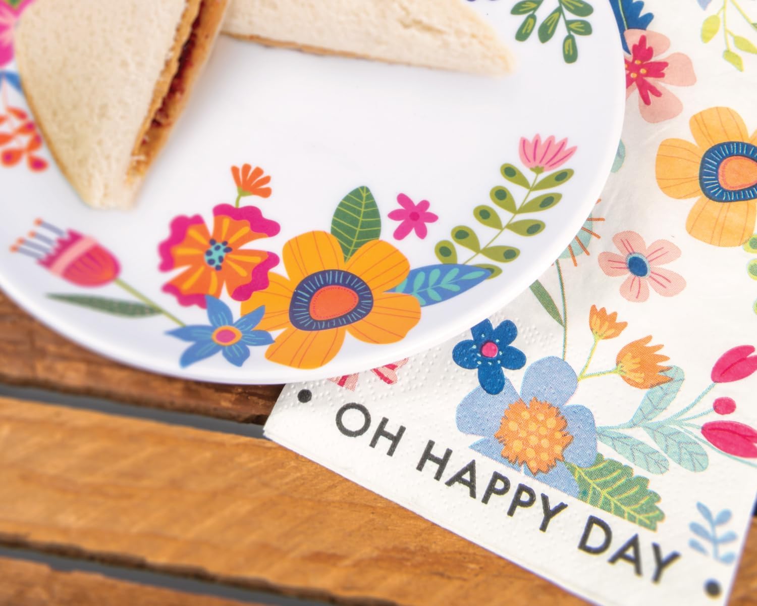 Karma 3-Ply Dinner Napkins 20 Count Shelly Floral