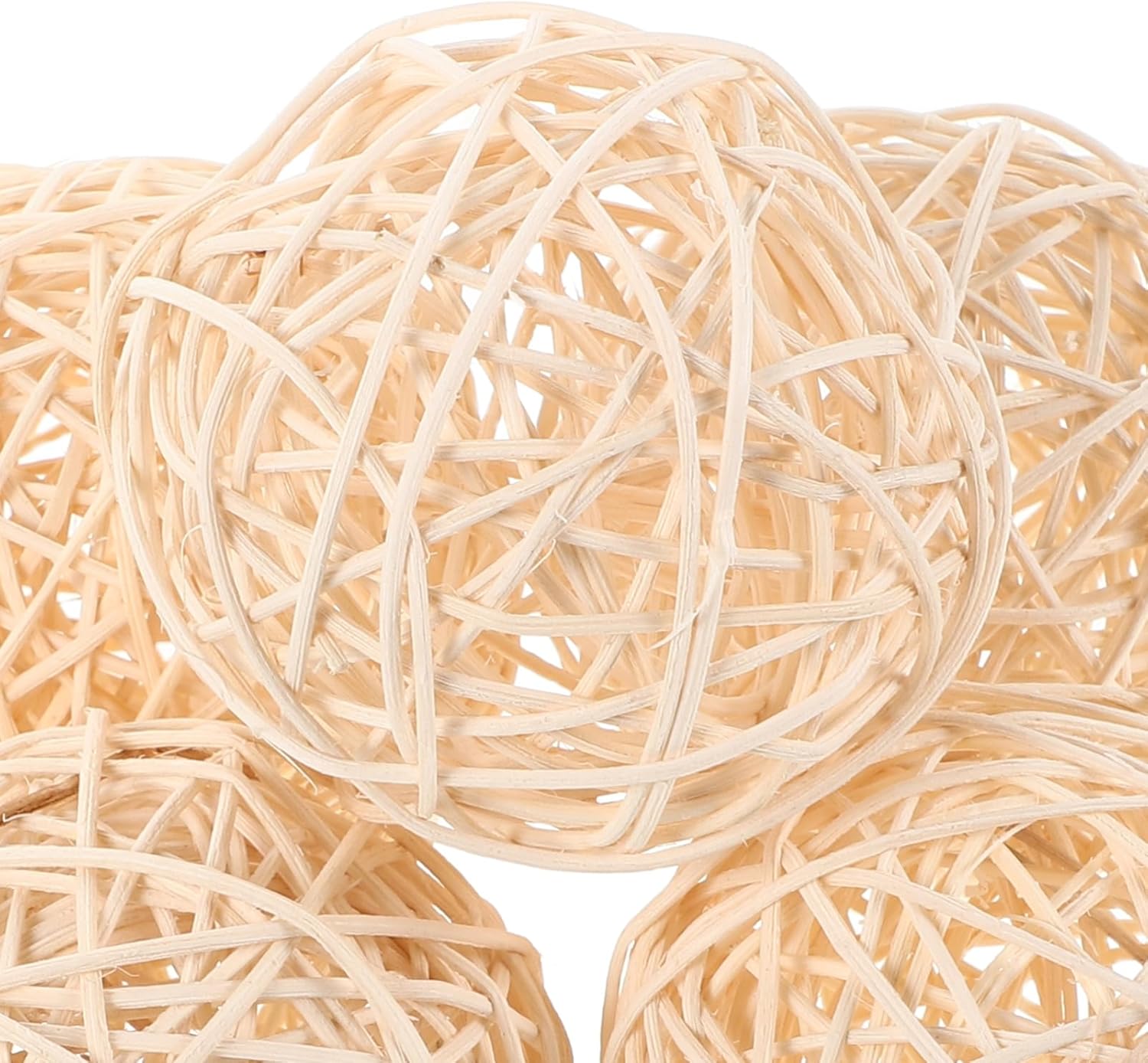 ARTIBETTER 6 Pcs Decorative Rattan Balls for Centerpiece