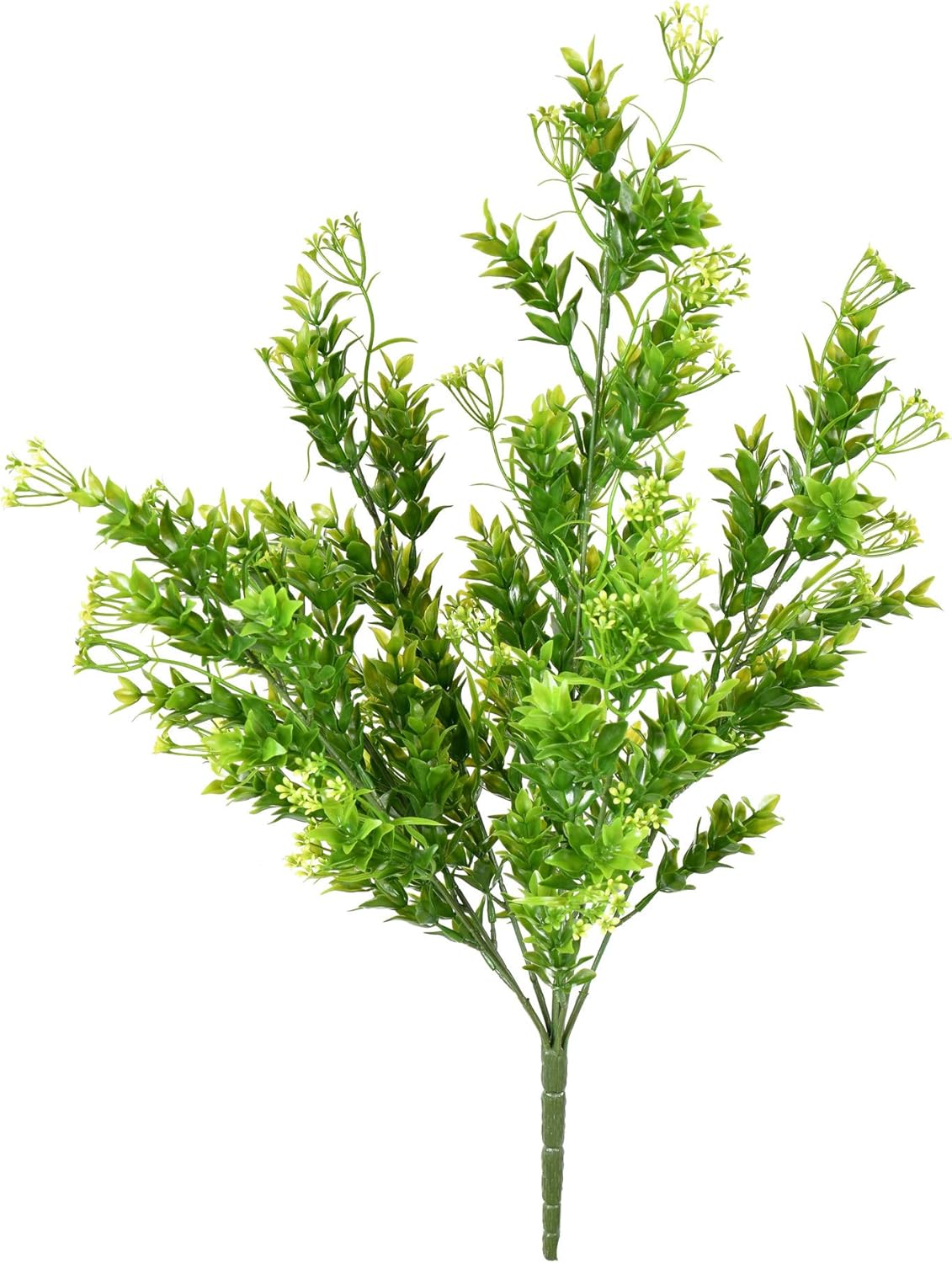 Vickerman Artificial Green Spirea Bush 20 Inches UV Resistant