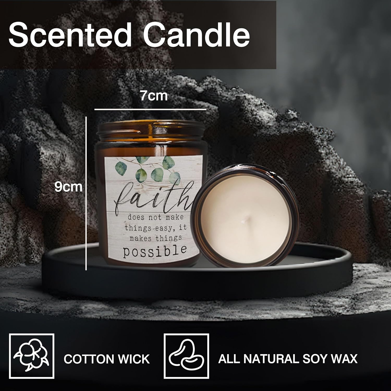 Mancheng Zi Religious Candles - Faith Spiritual Scented Candles