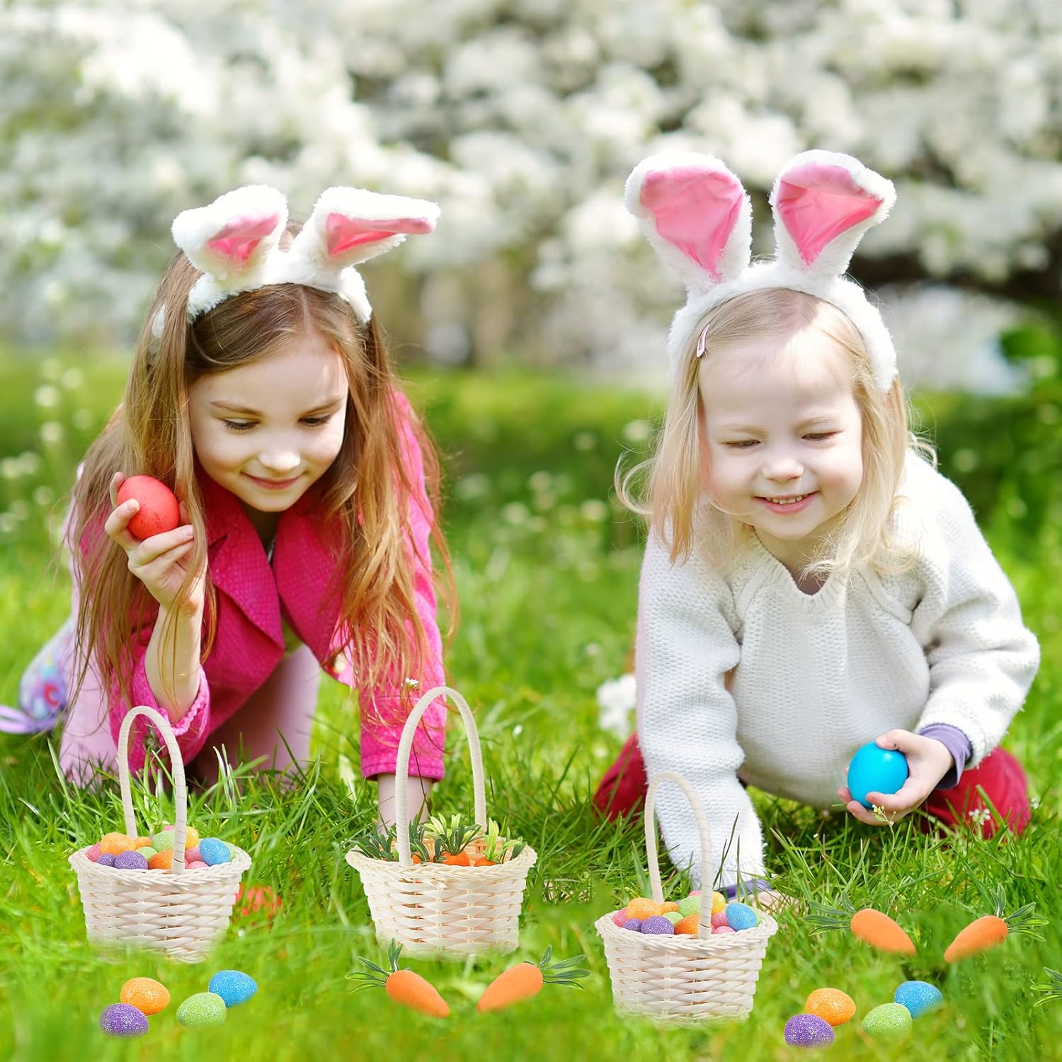 Taiyin 332 Pcs Mini Easter Party Favor Supplies