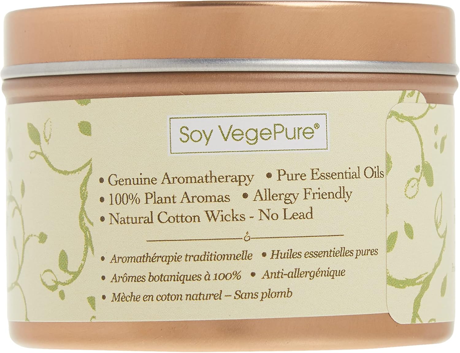 Aroma Naturals Patchouli Frankincense Soy Candle Meditation 2 Count