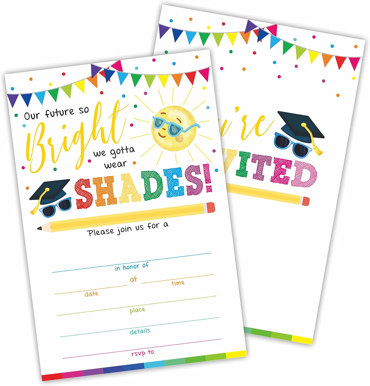 NYCTUG 2025 Graduation Invitation Cards 20-Pack