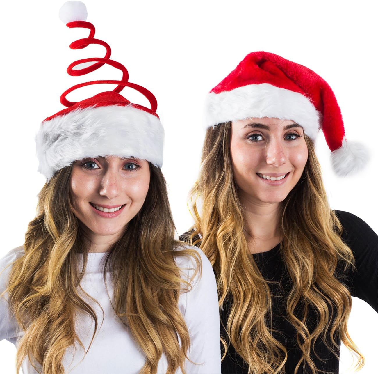 Tigerdoe Christmas Hats 5 Pack Photo Booth Props