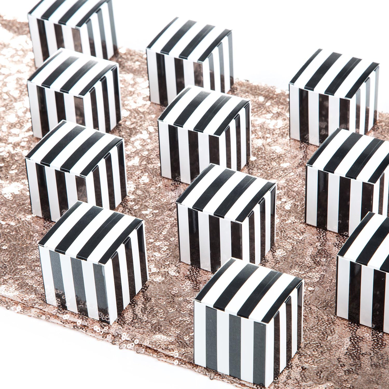 AWELL Small Candy Box 2x2x2 Inch Pack of 50
