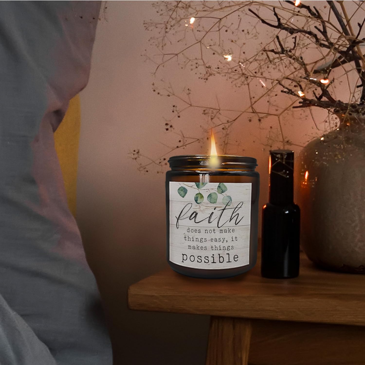 Mancheng Zi Religious Candles - Faith Spiritual Scented Candles