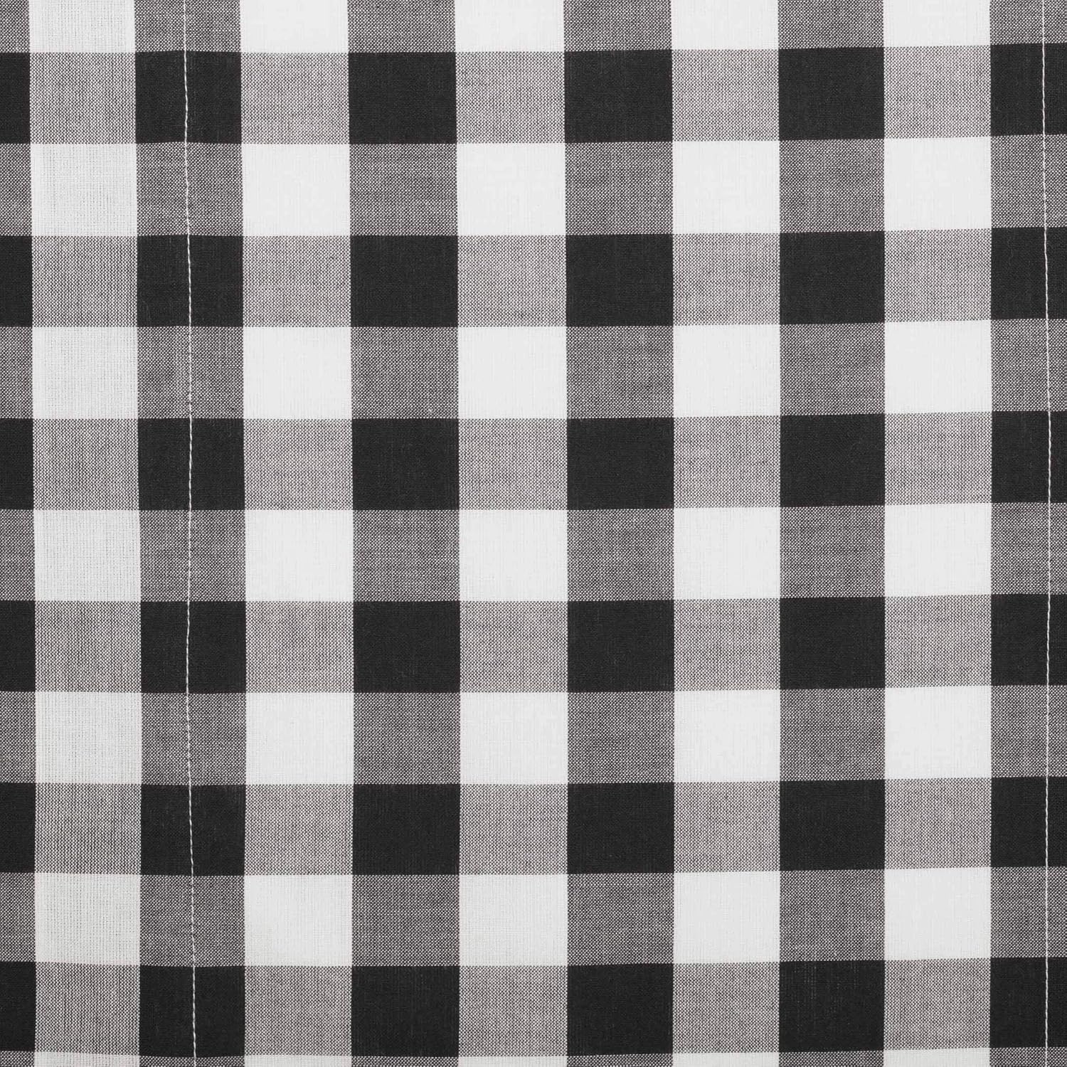 VHC Brands Black Buffalo Check Prairie Panels
