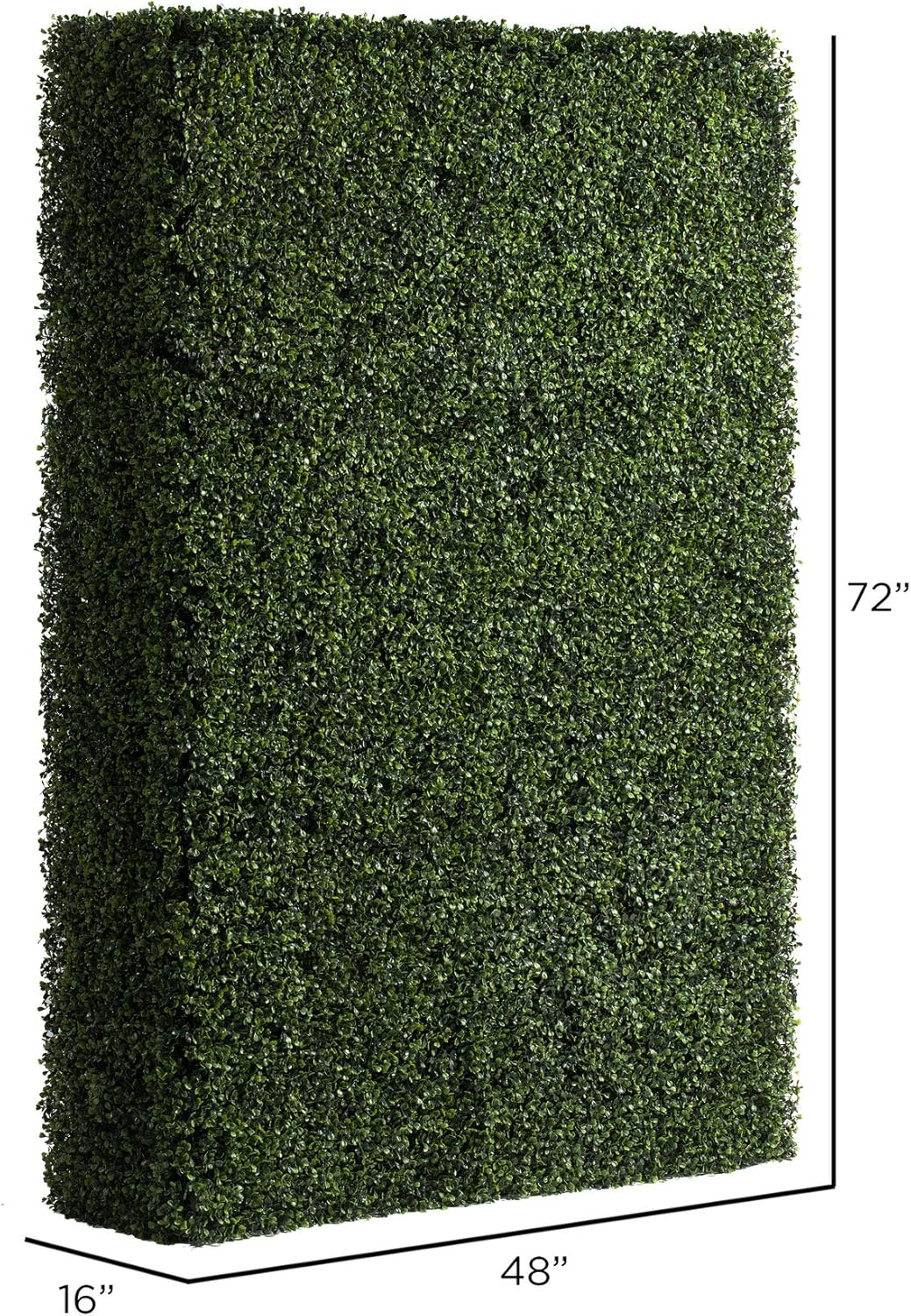 Vickerman 72 x 48 x 16 Artificial Boxwood Hedge