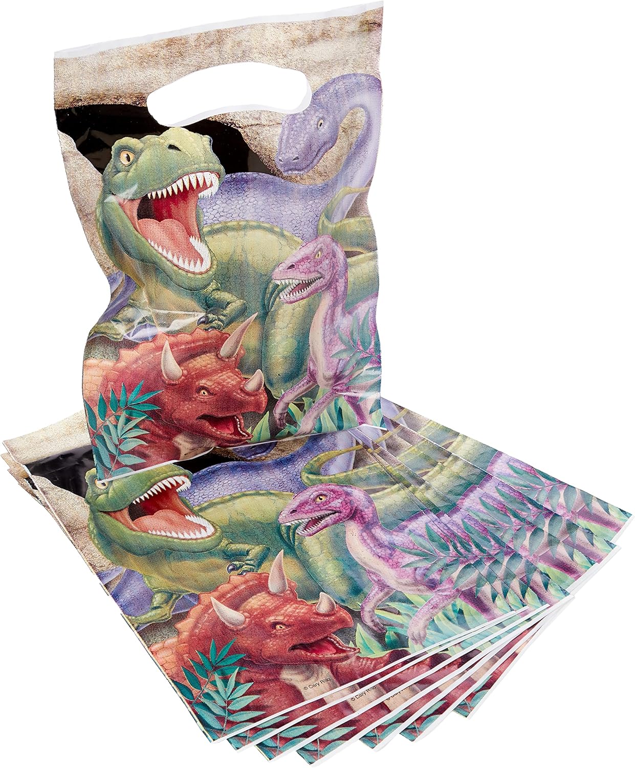 Creative Converting Dino Blast Party Favor Bags