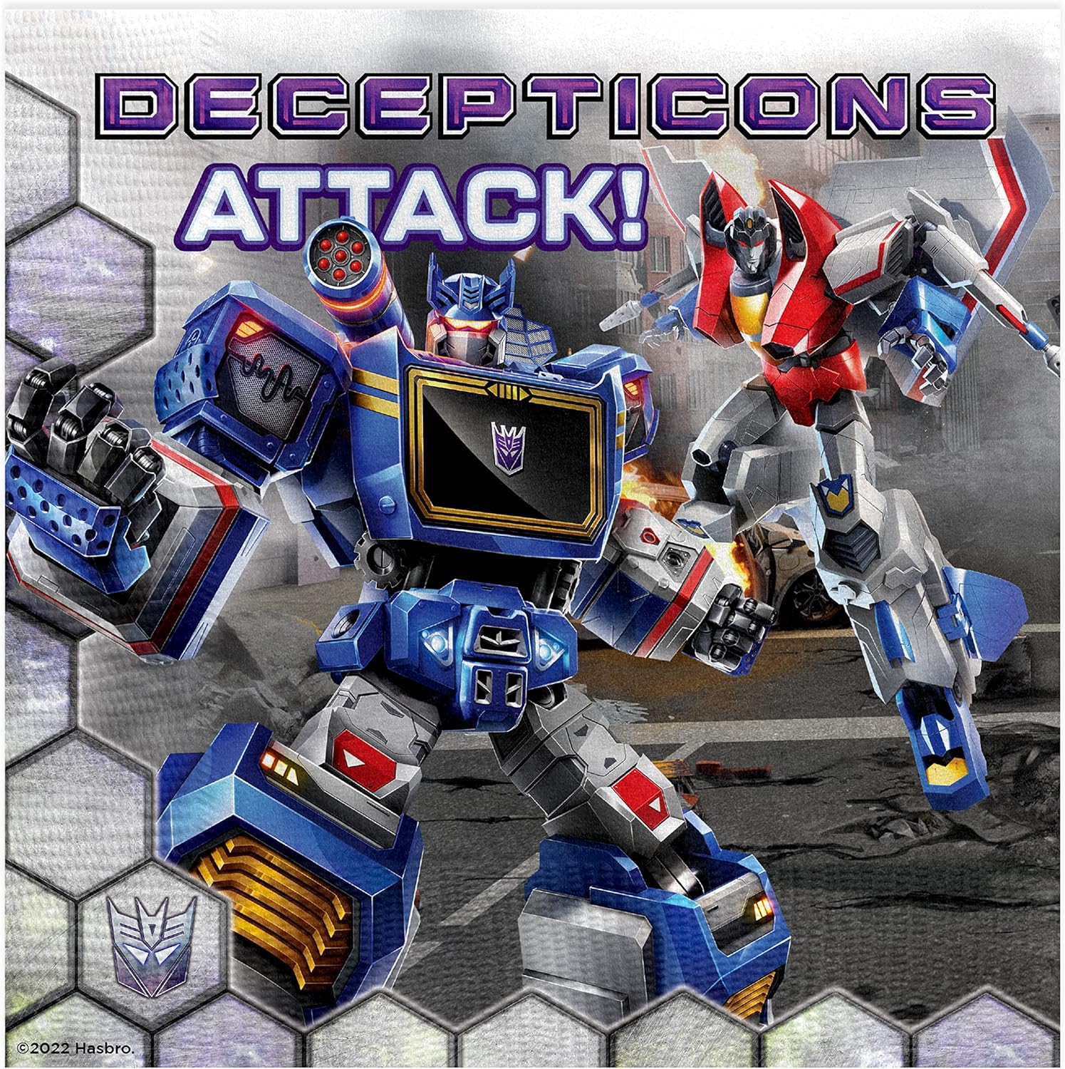 Transformers Napkins - 32 Count Party Decorations