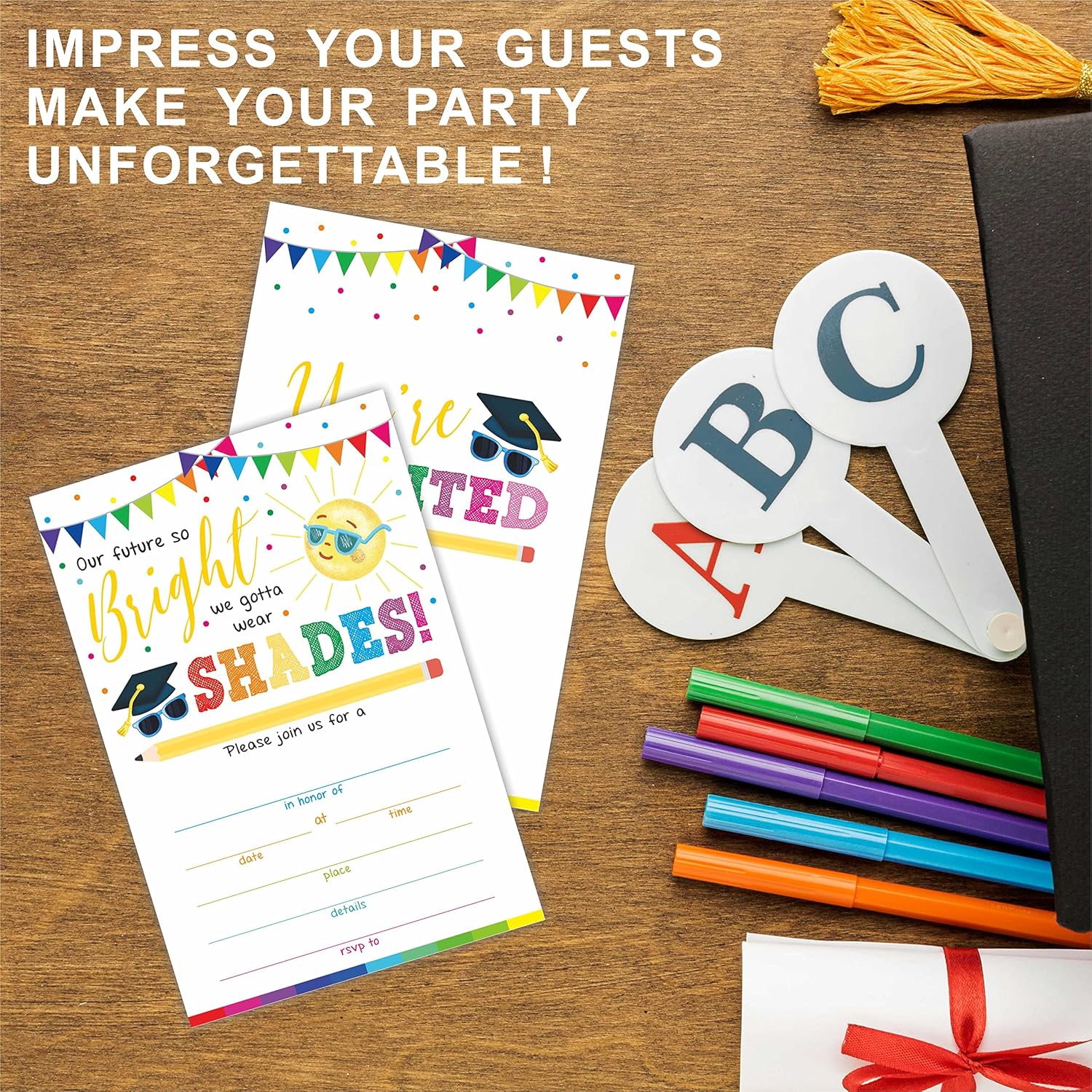 NYCTUG 2025 Graduation Invitation Cards 20-Pack